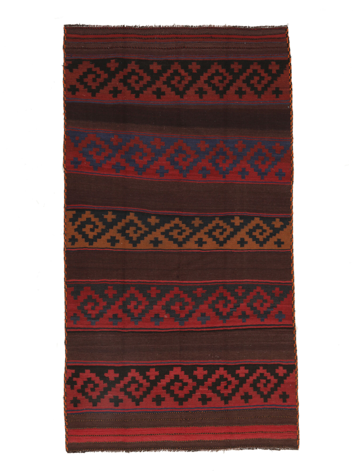 
    Afghan Vintage Kilim - Black - 170 x 320 cm
  