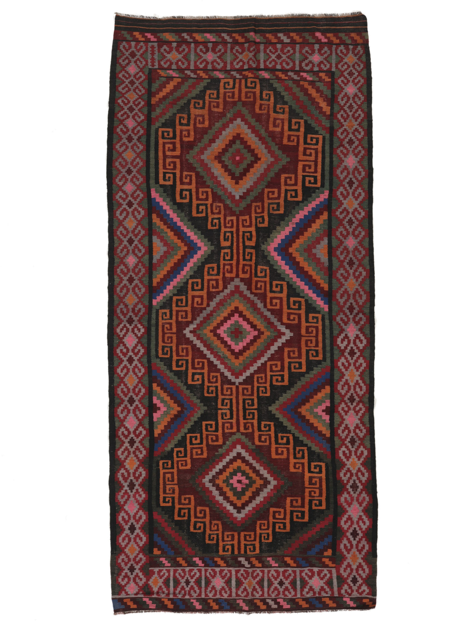 Afghan Vintage Kelim Teppich 162×362