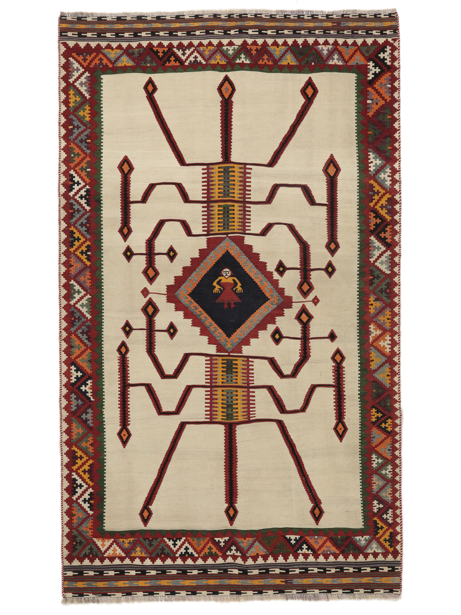 Kelim Vintage Teppich 157×267