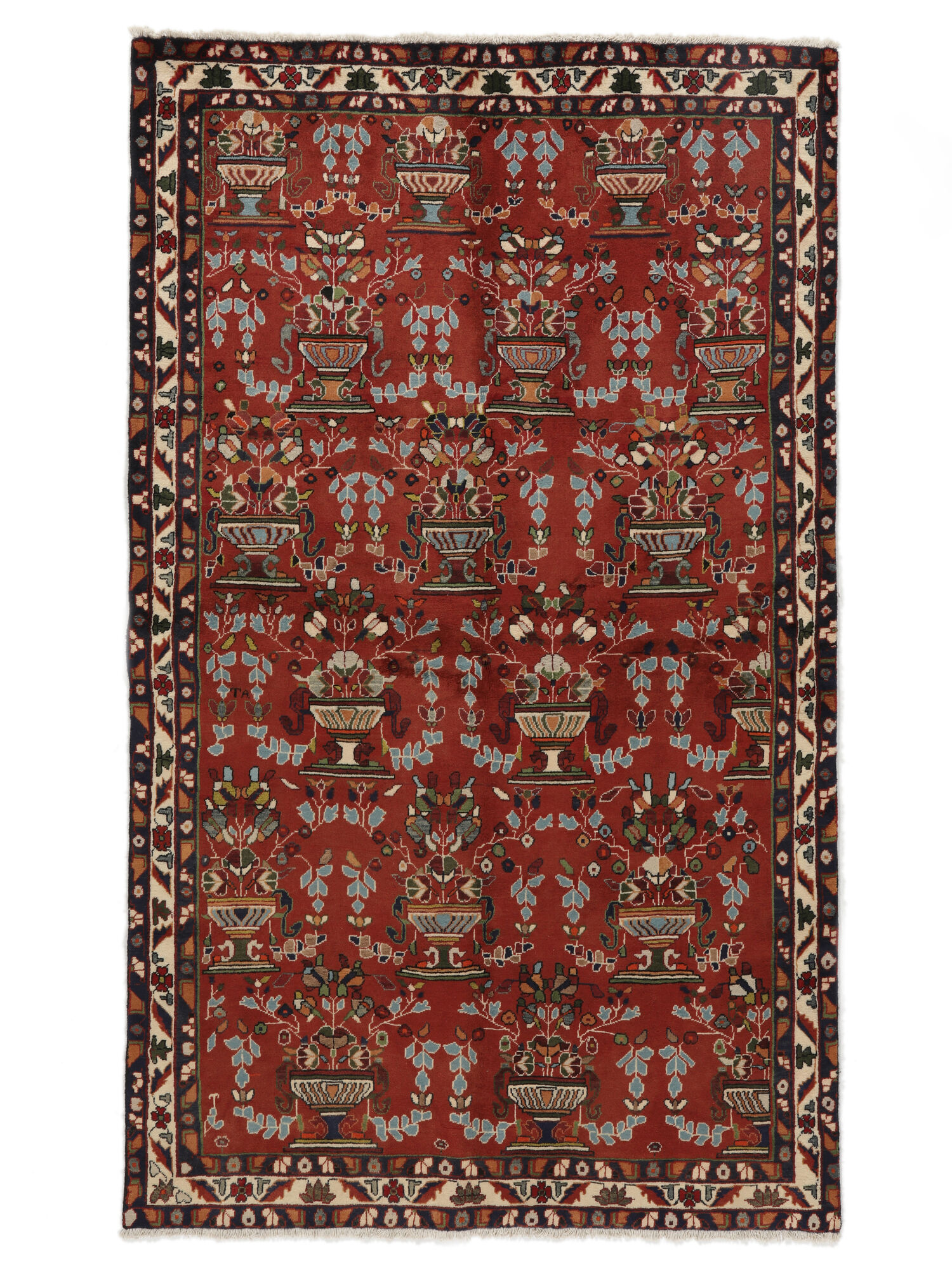 
    Afshar - Dark red - 146 x 245 cm
  