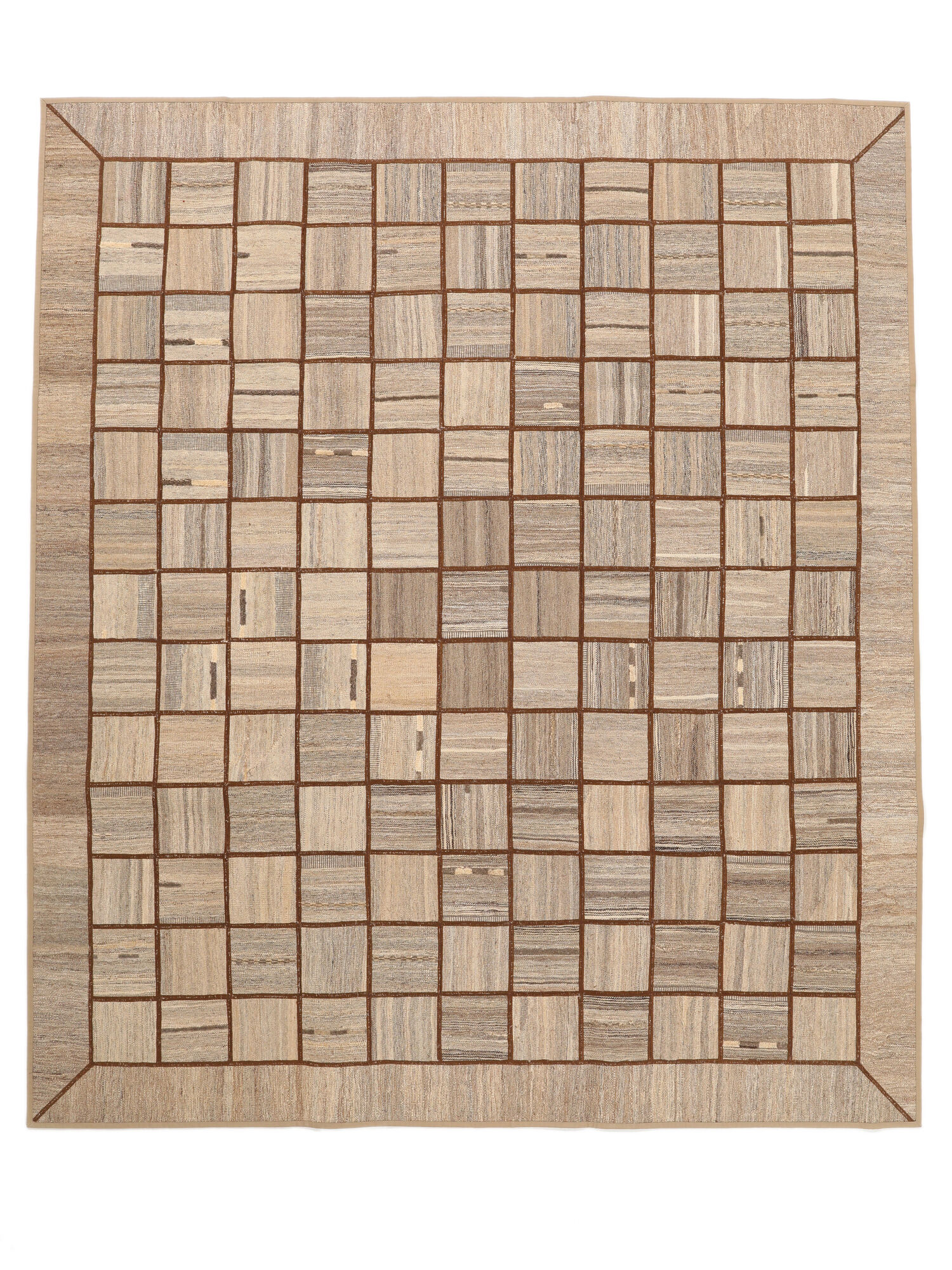 
    Kilim Patchwork - Brown - 253 x 294 cm
  