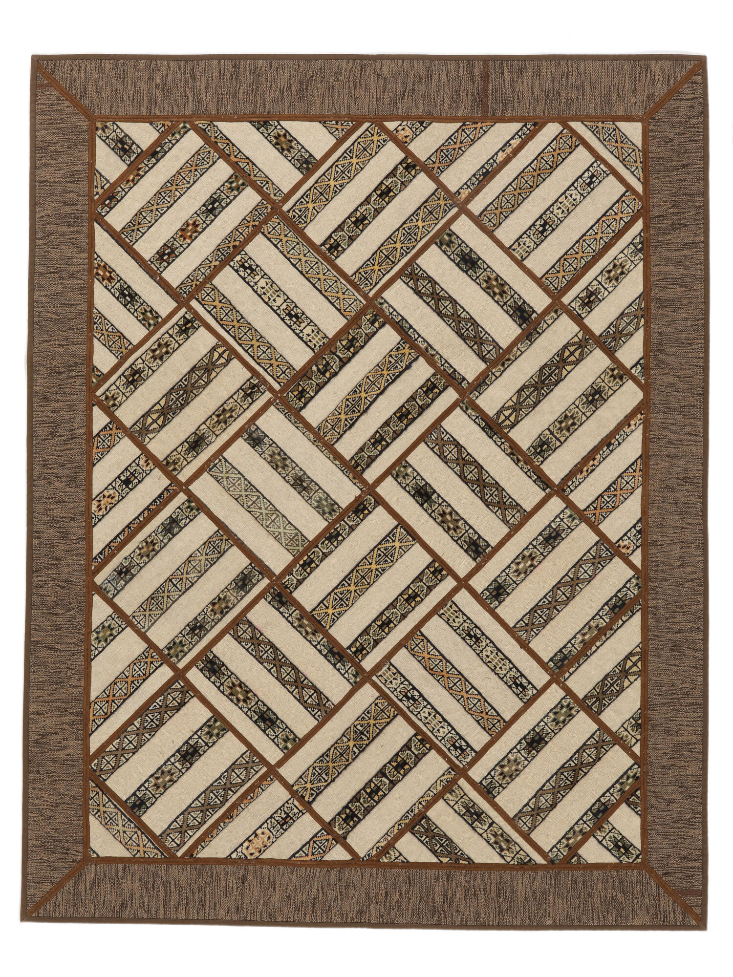 Kelim Patchwork Teppich 154×198