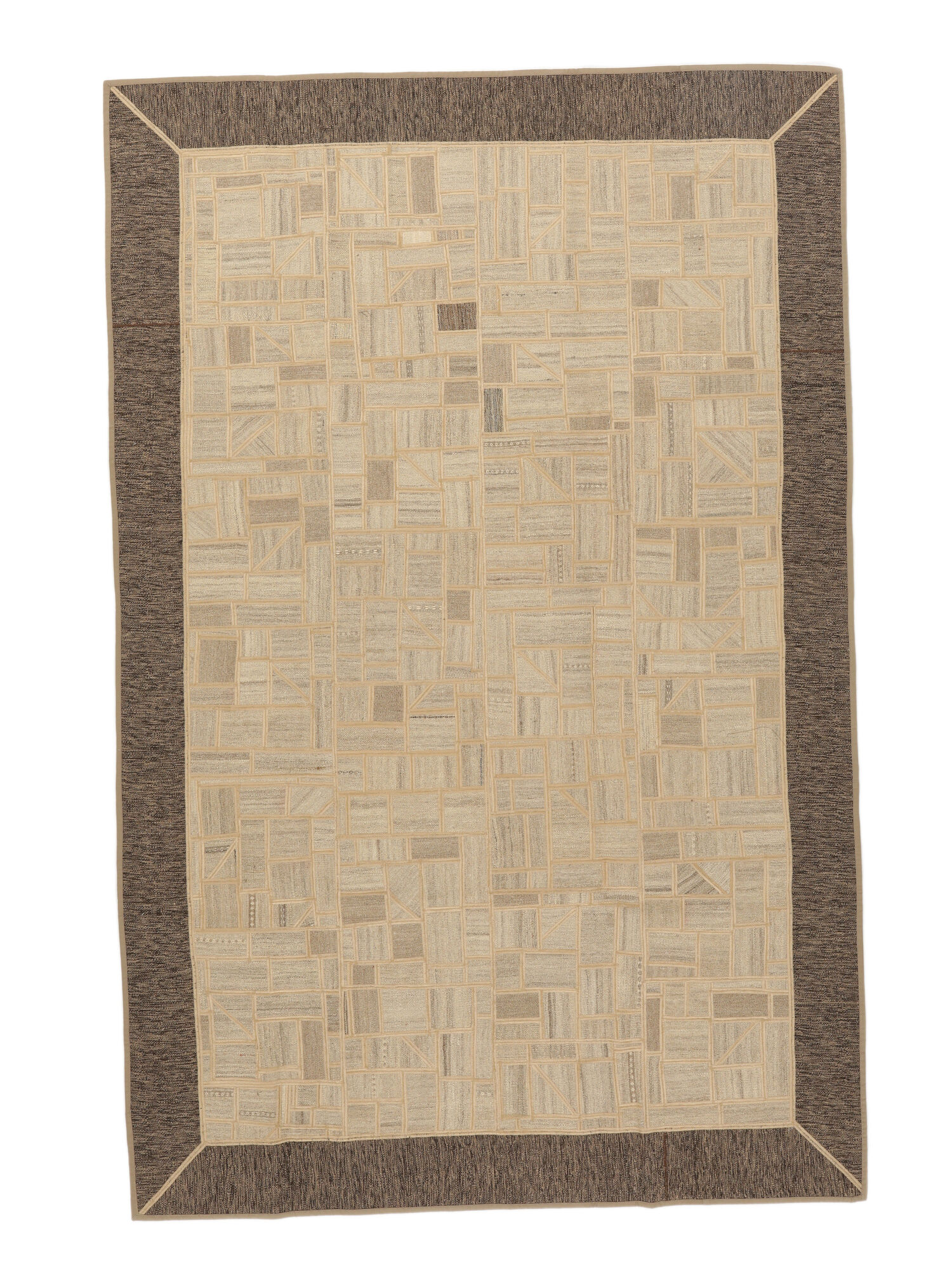 Kelim Patchwork Teppich 194×298
