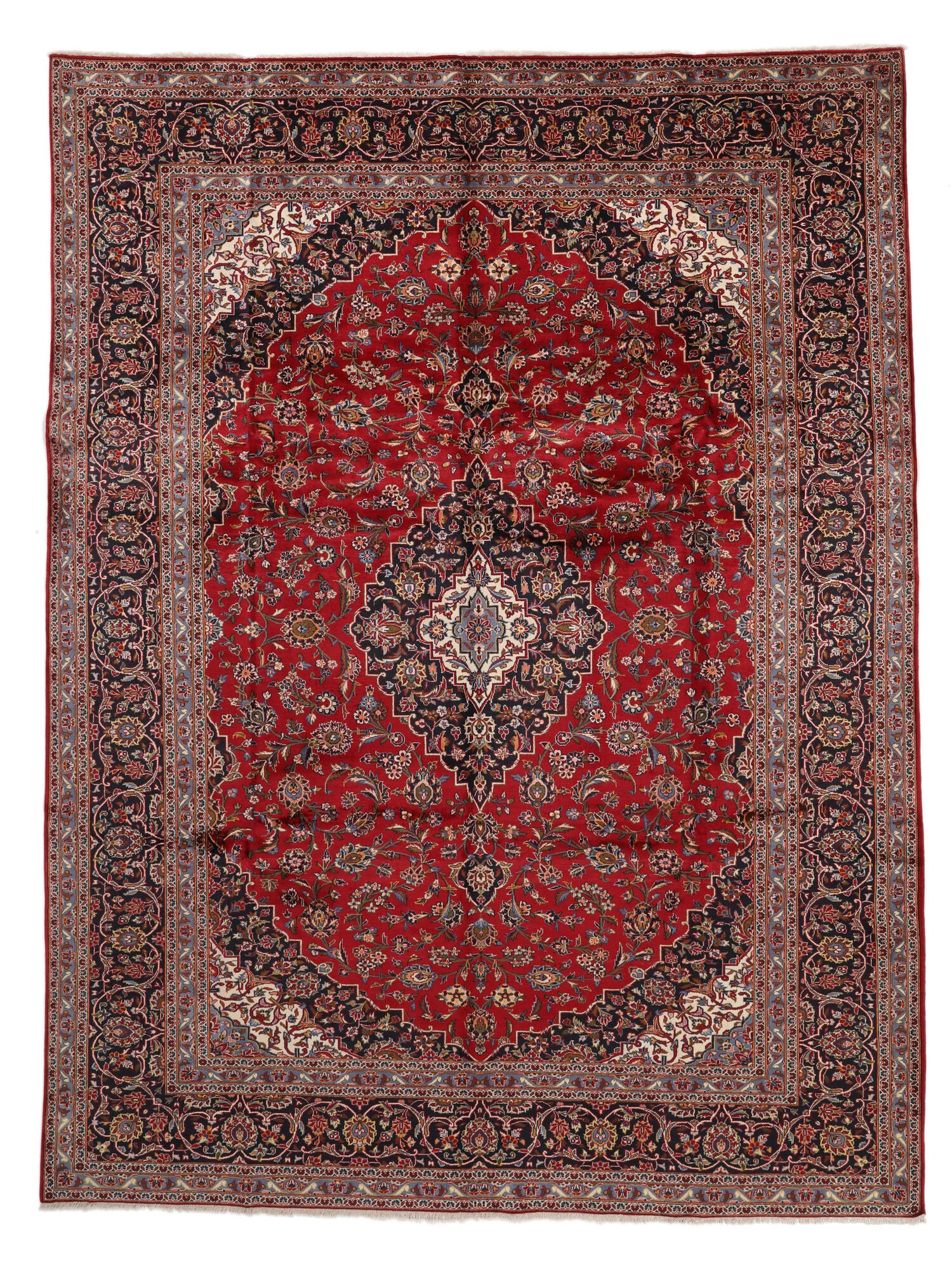 
    Keshan - Dark red - 300 x 390 cm
  