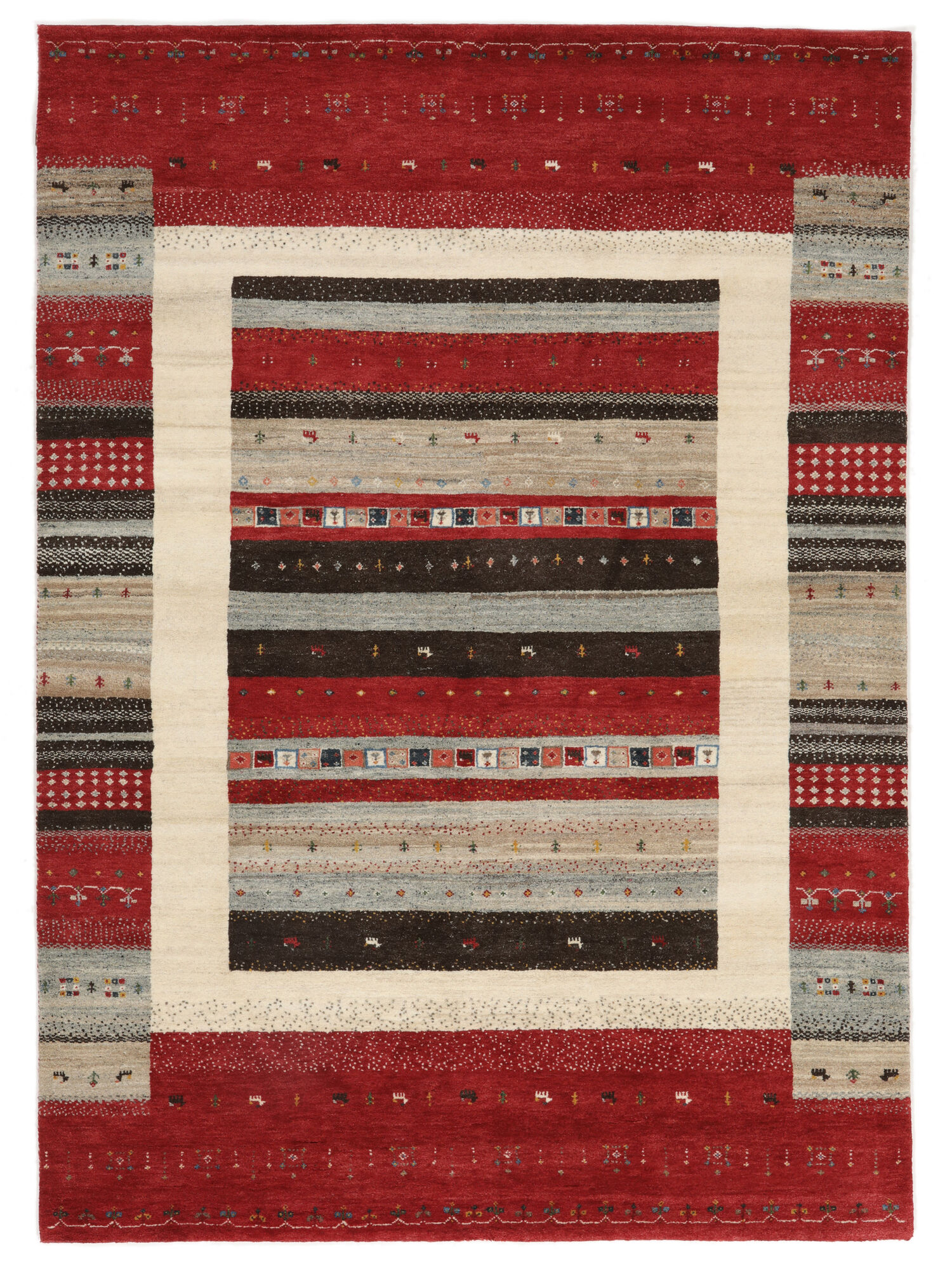 Gabbeh Loribaft Matta 169x241