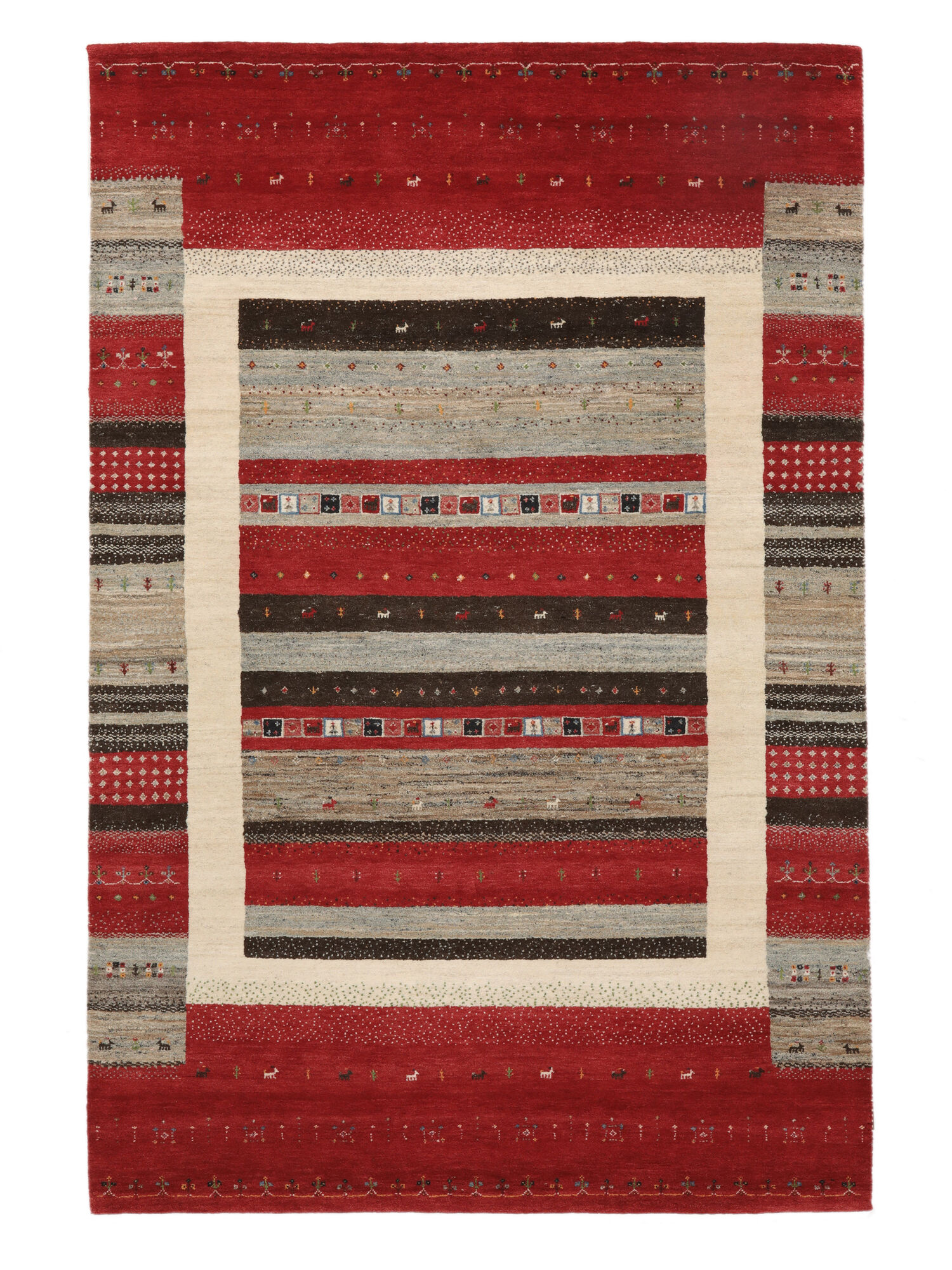 Gabbeh Loribaft Matta 167x251
