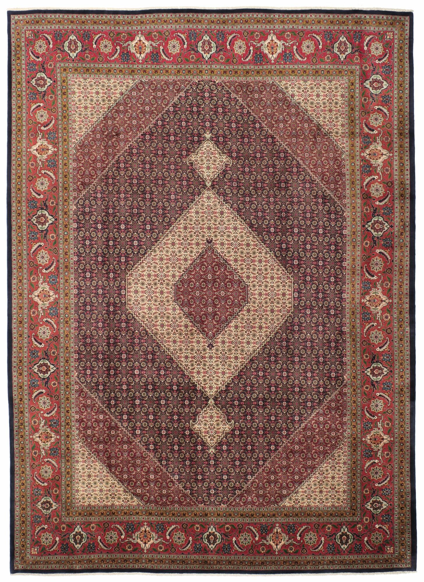 
    Tabriz 40 Raj - Brown - 295 x 390 cm
  