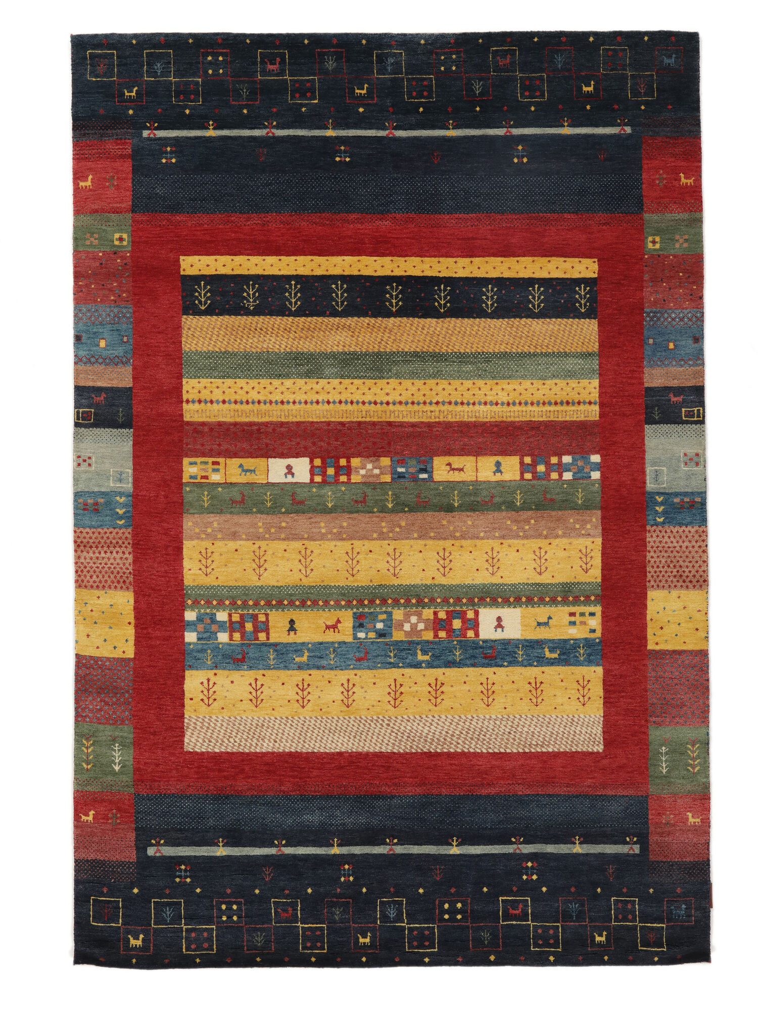 Gabbeh Loribaft Matta 165x243