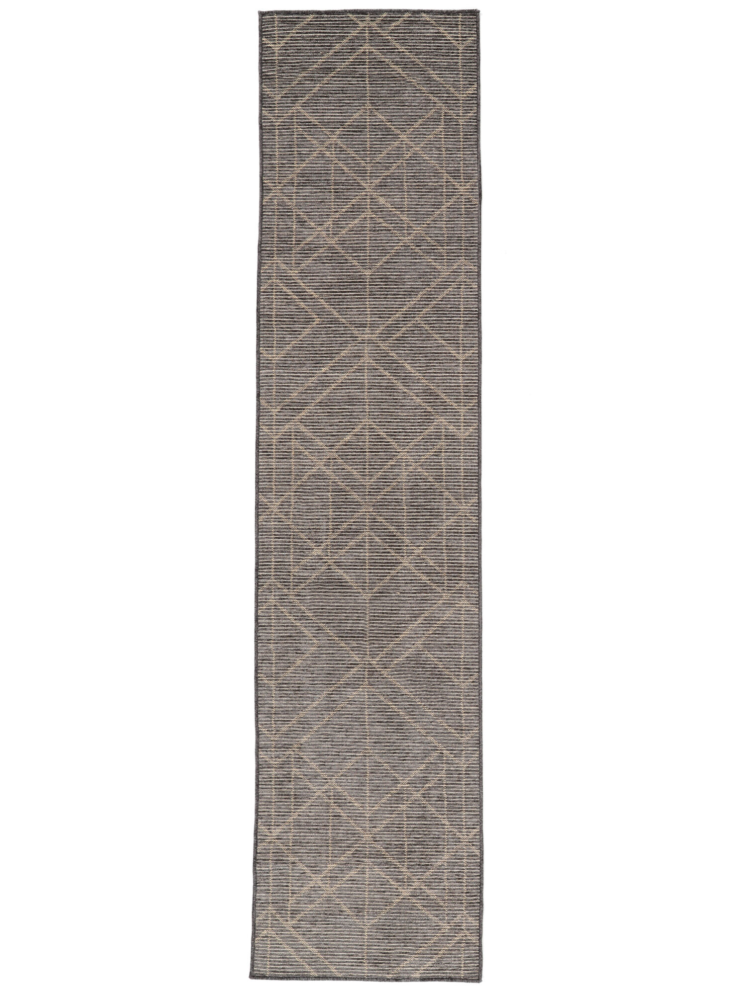 Rugvista Essential Toledo Charcoal Grey, Runner 80 x 350 cm Rug