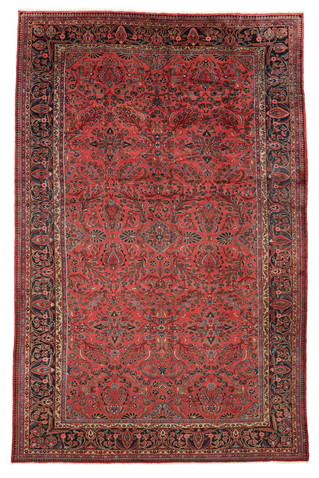 
    Mehraban - Dark red - 338 x 525 cm
  