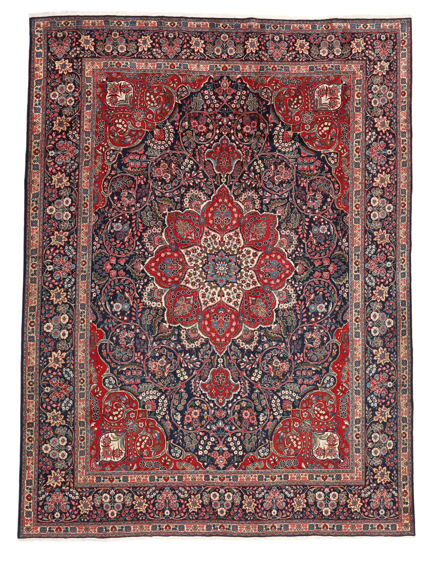 
    Tabriz - Dark red - 333 x 444 cm
  