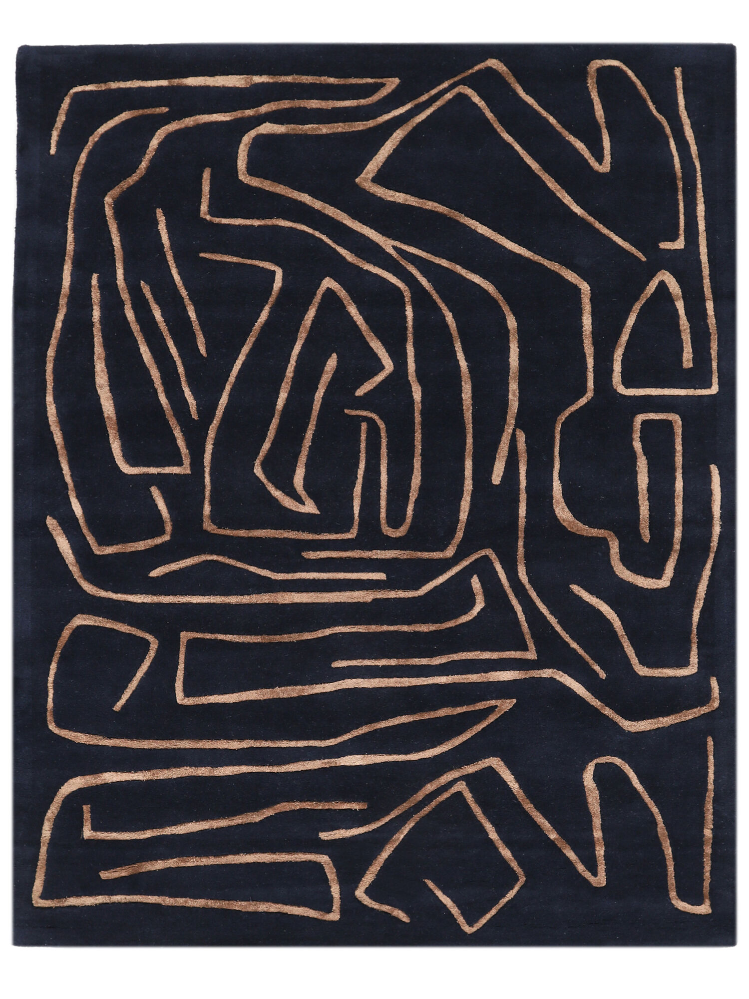 
    Traces - Blue / Brown - 250 x 300 cm
  