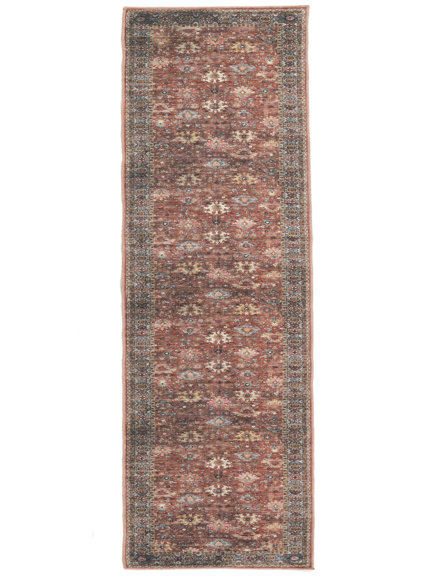 Shabibi Oriental Teppich – Rost 80×250