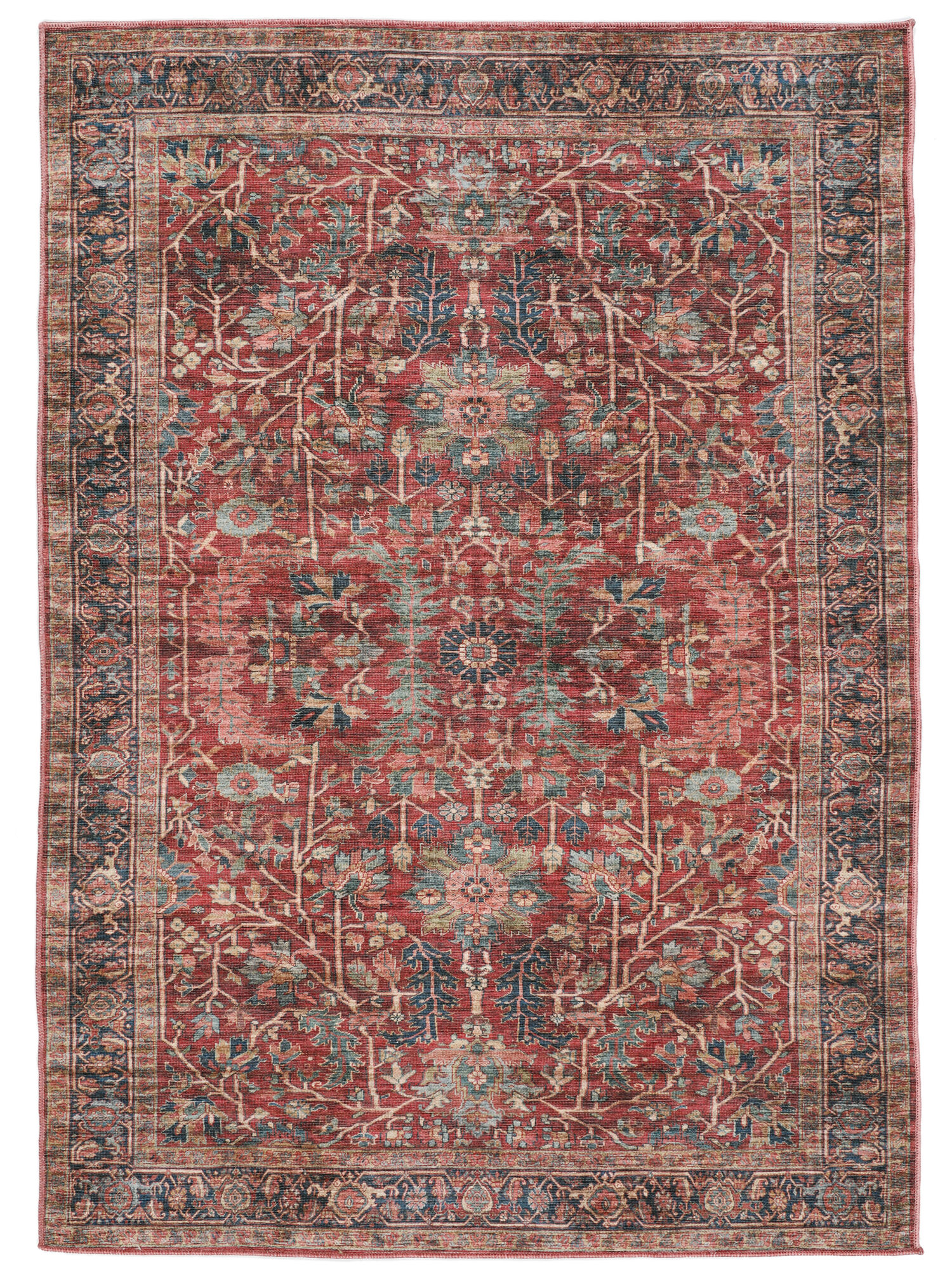 Khalifa Oriental Teppich – Rot 200×300