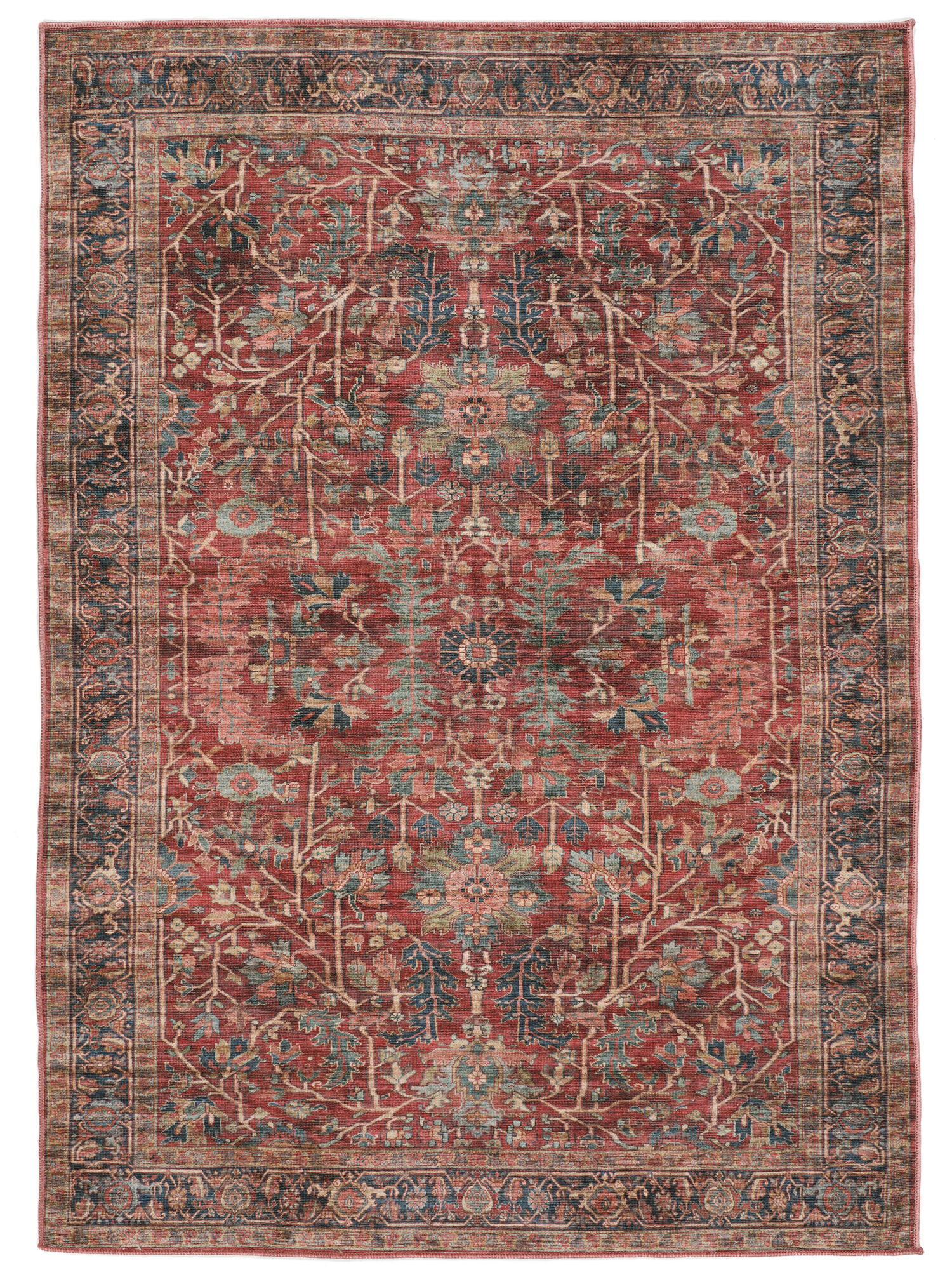 Khalifa Oriental Teppich – Rot 160×230
