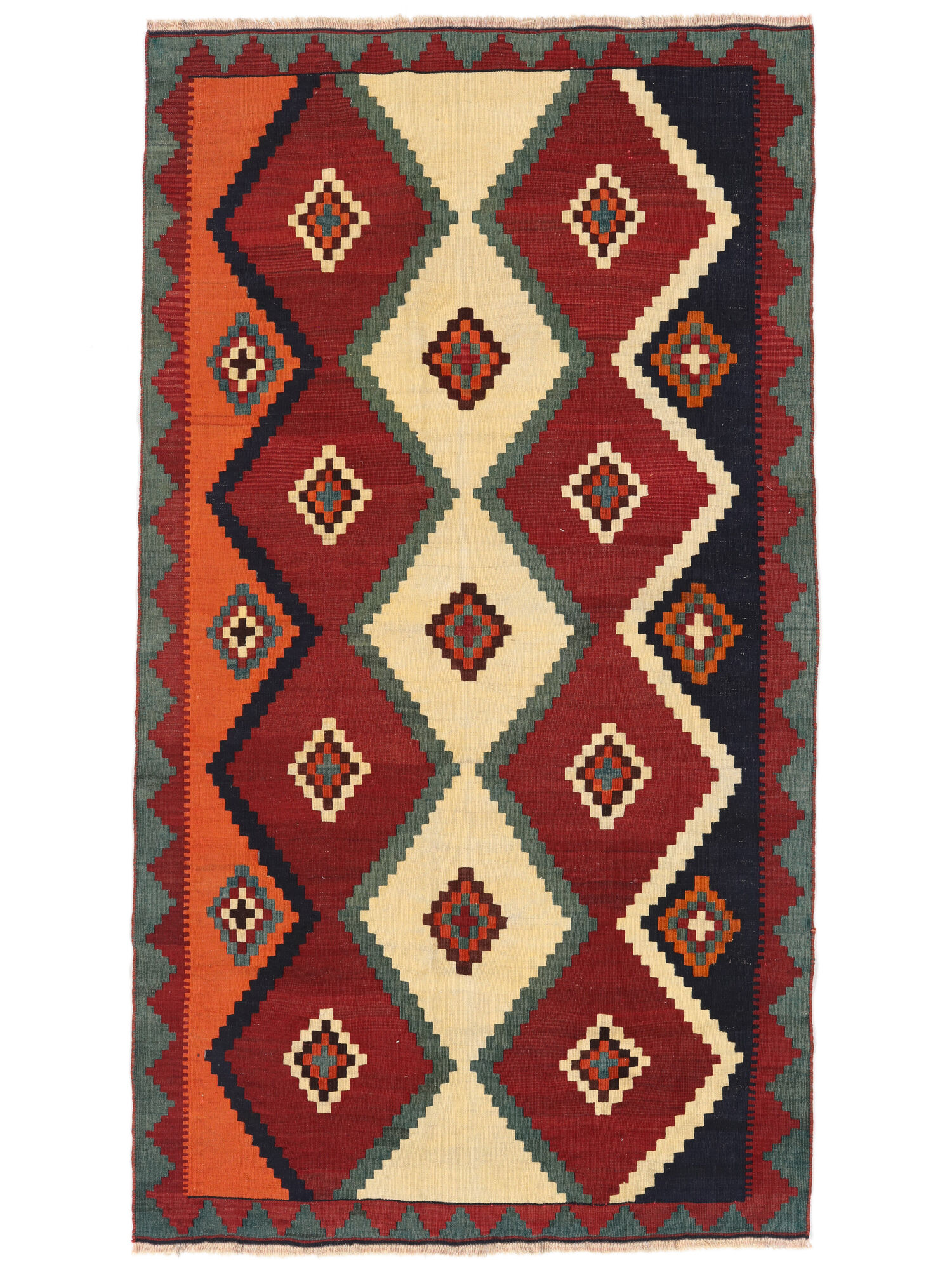 Kelim Vintage Teppich 131×237