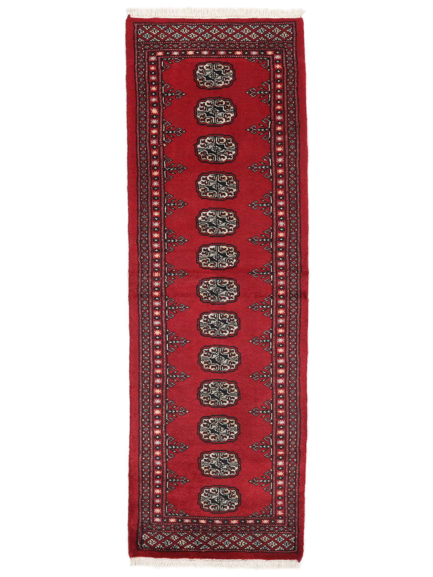 
    Pakistan Bokhara 2ply - Dark red - 64 x 194 cm
  