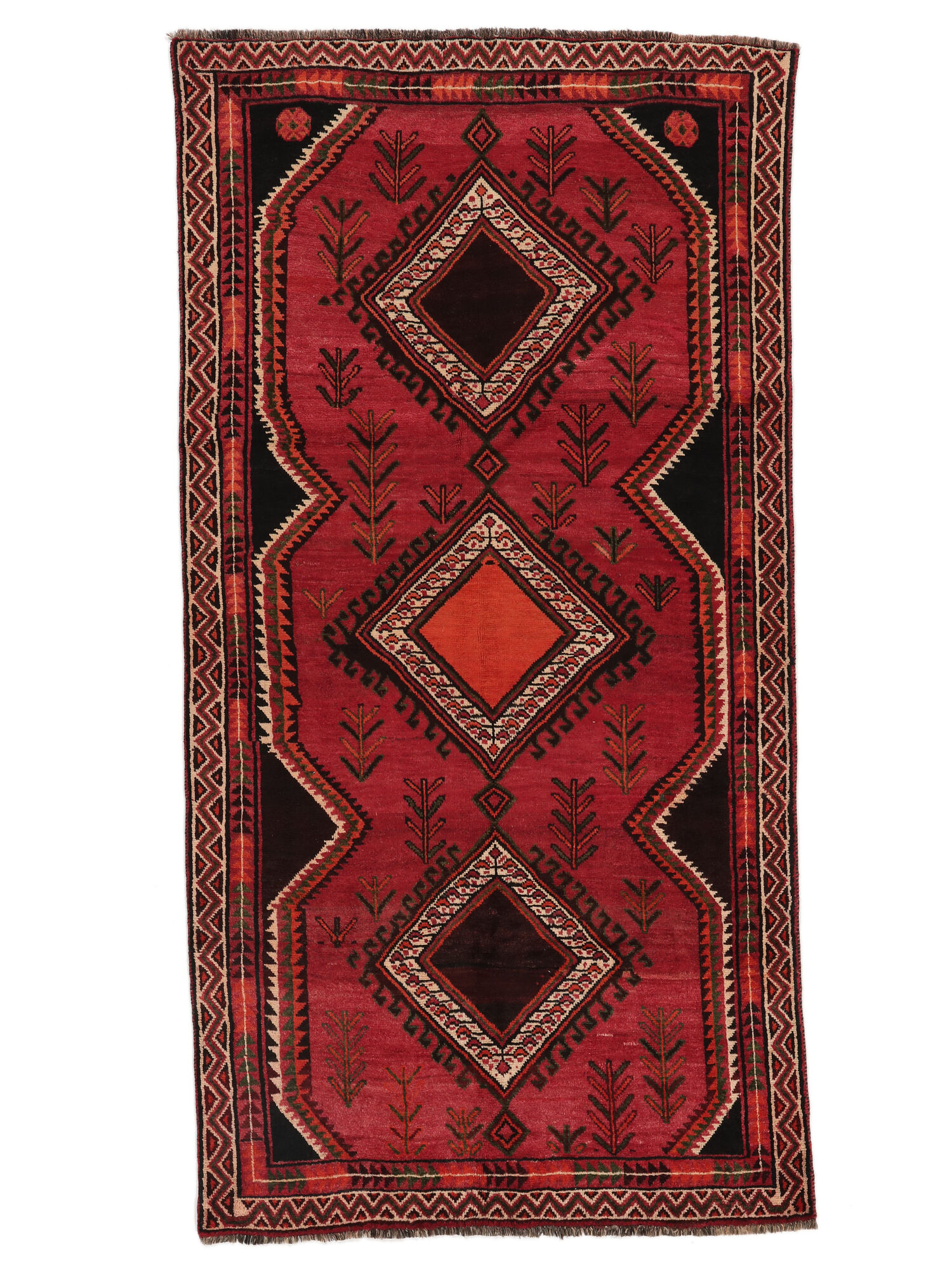 
    Shiraz - Dark red - 146 x 283 cm
  