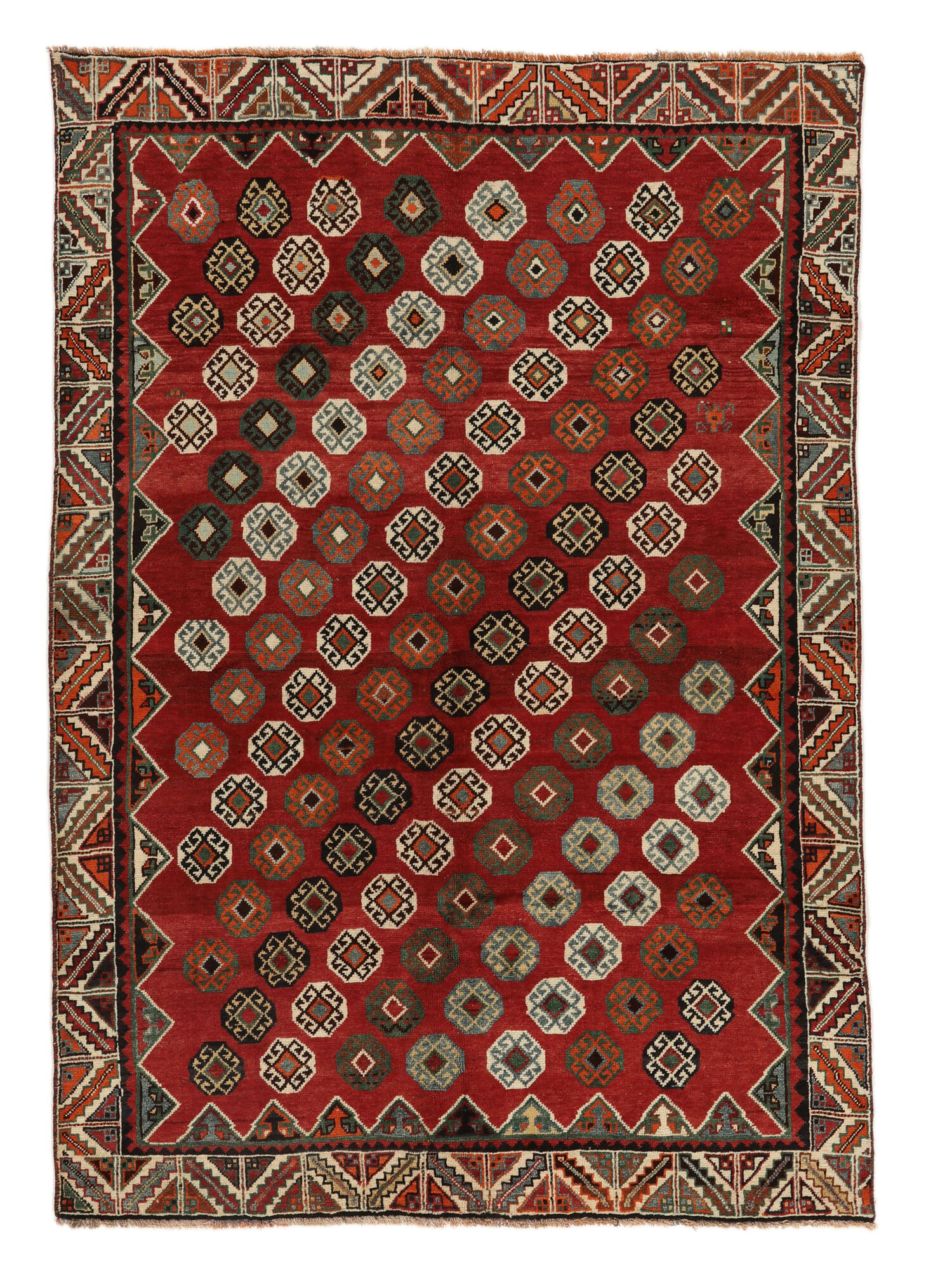 
    Qashqai - Dark red - 155 x 224 cm
  