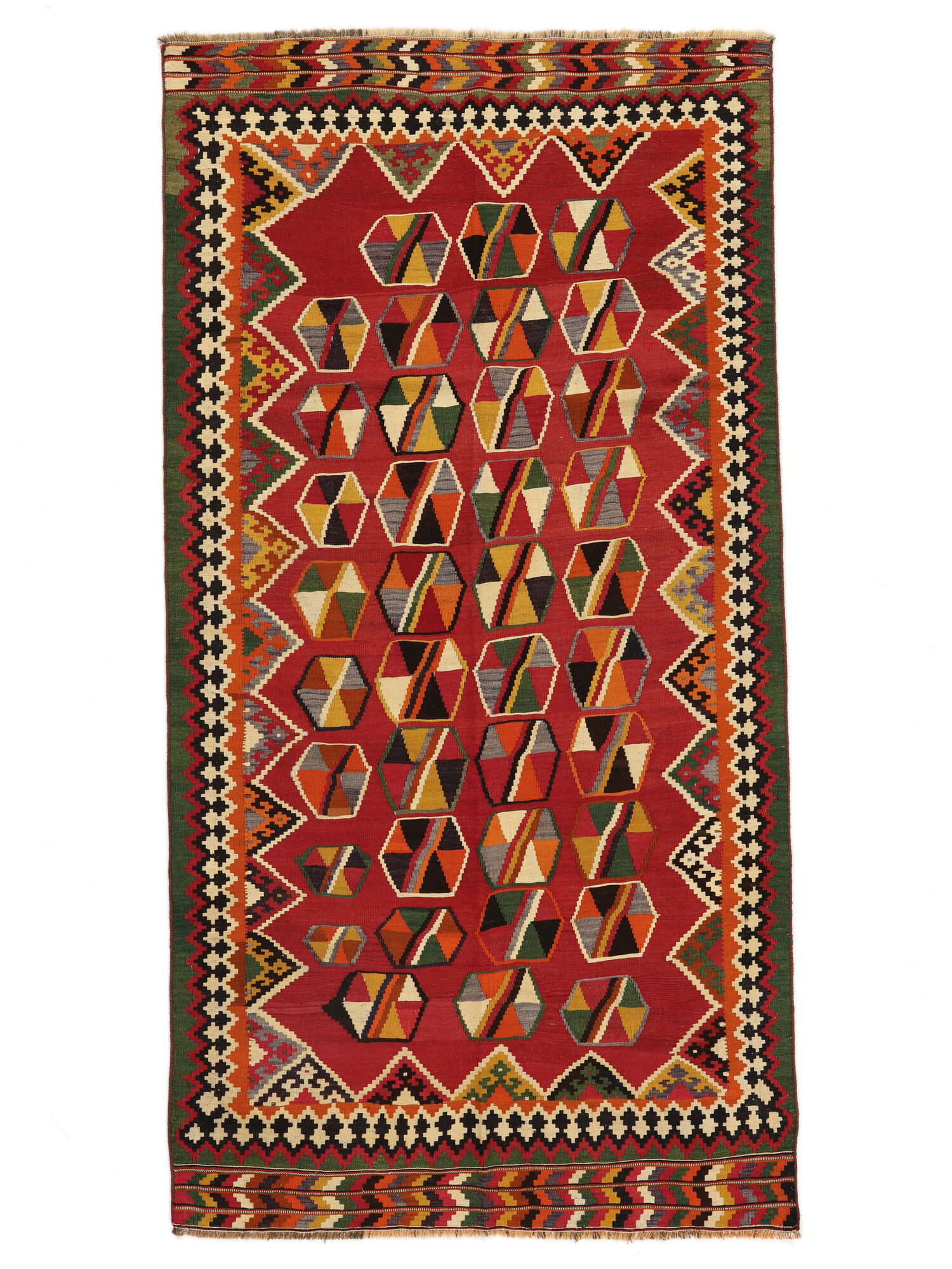 Kelim Vintage Teppich 147×279