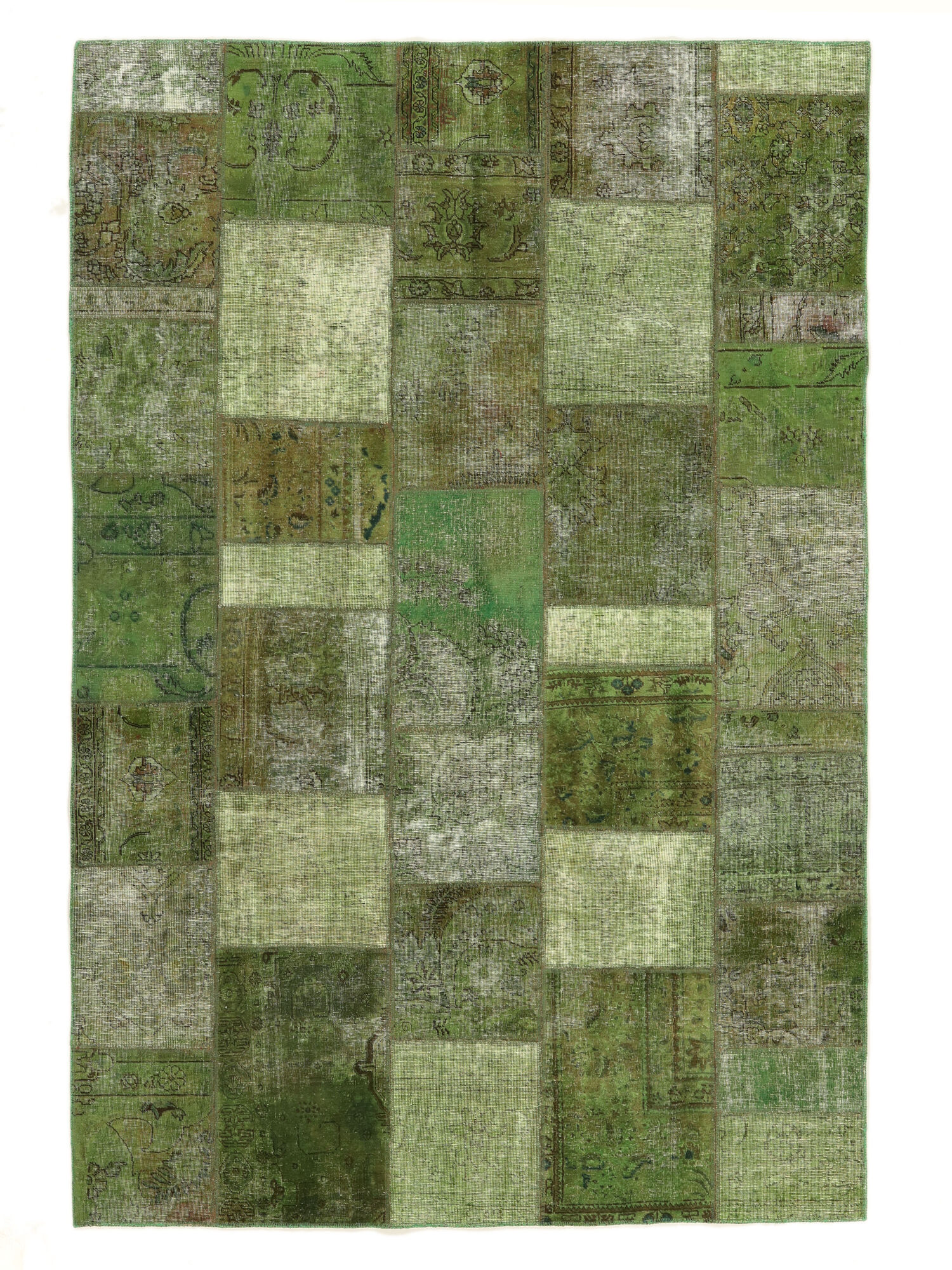 
    Patchwork - Dark green - 205 x 307 cm
  