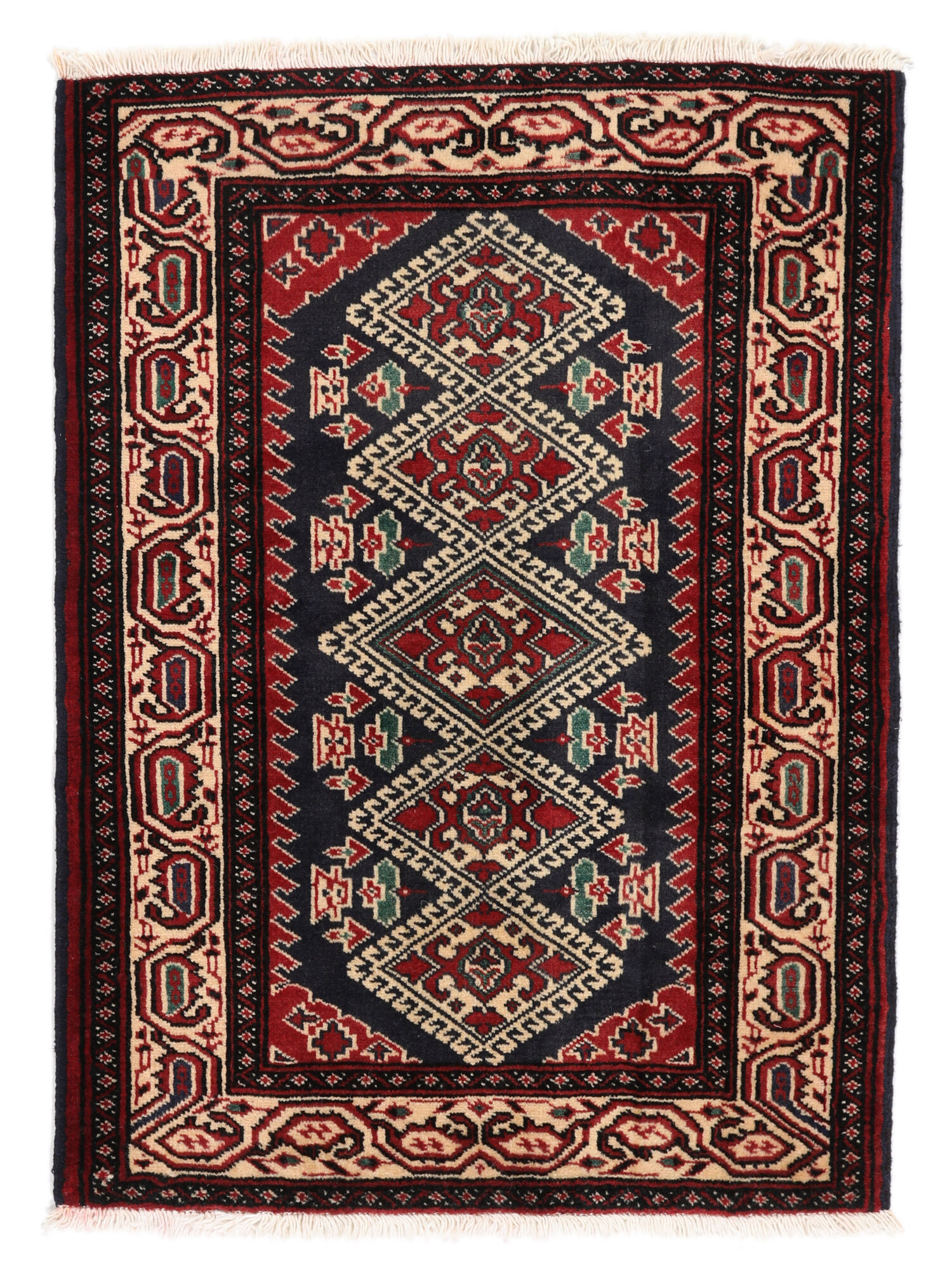 
    Turkaman - Black - 66 x 90 cm
  