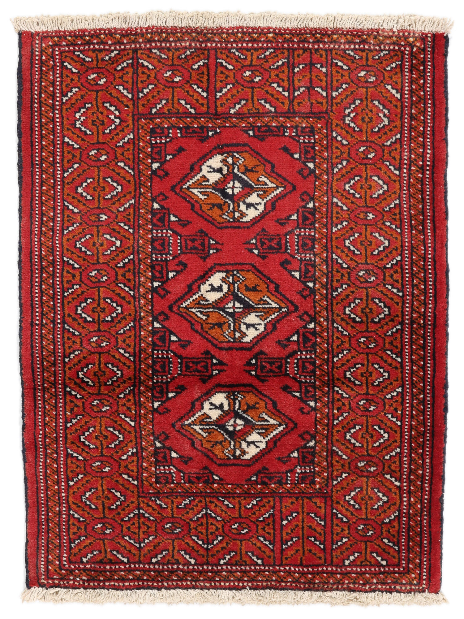 
    Turkaman - Dark red - 62 x 82 cm
  