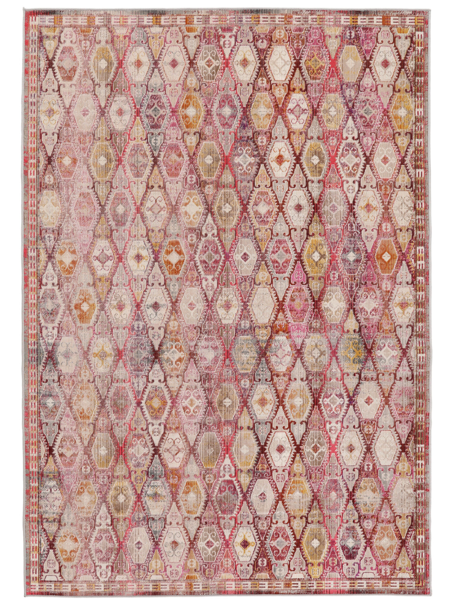 Nenax Matta - Röd / Rosa 160x230