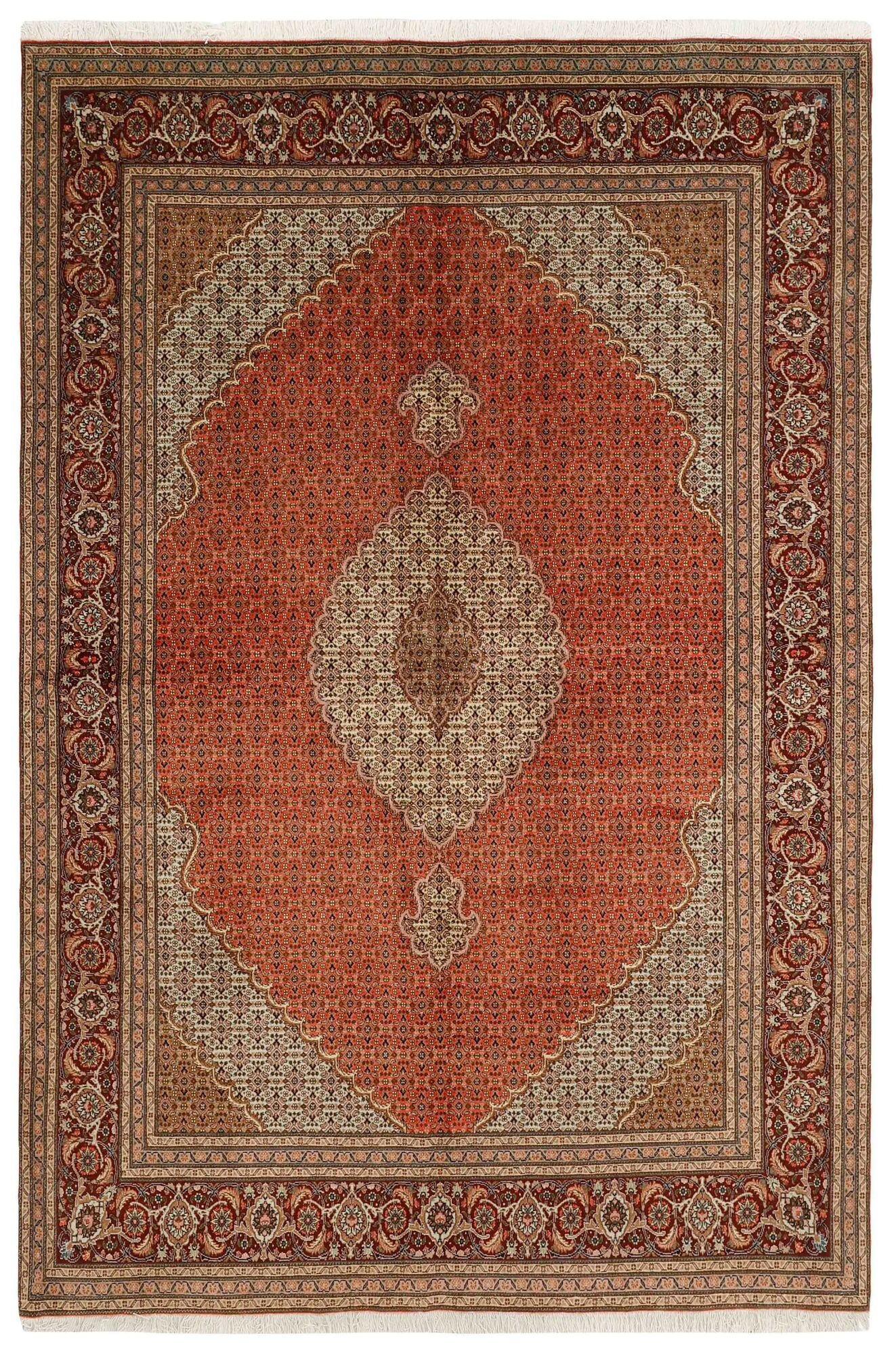 
    Tabriz 40 Mahi - Brown - 201 x 305 cm
  