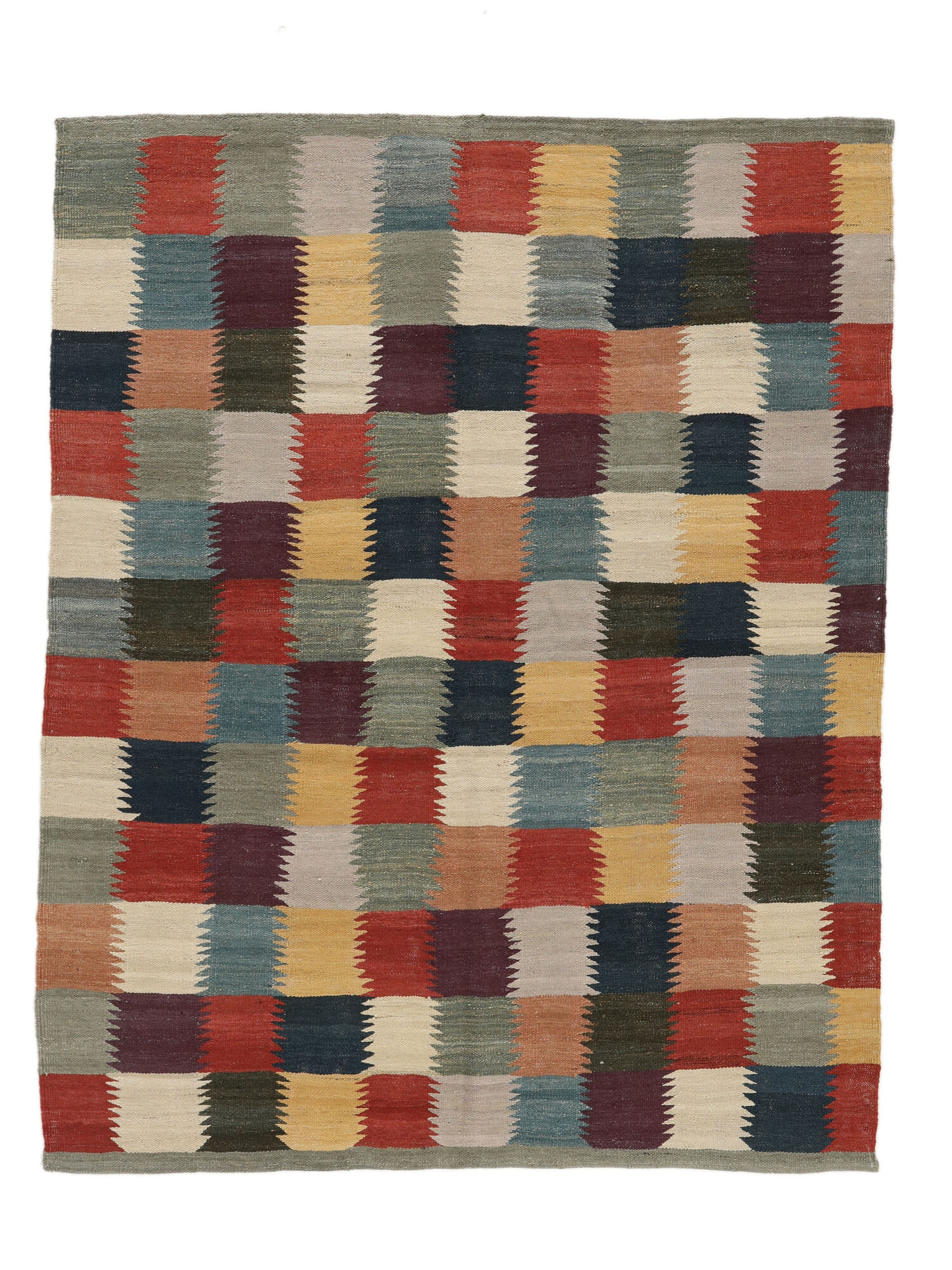 Kelim Modern Teppich 148×190