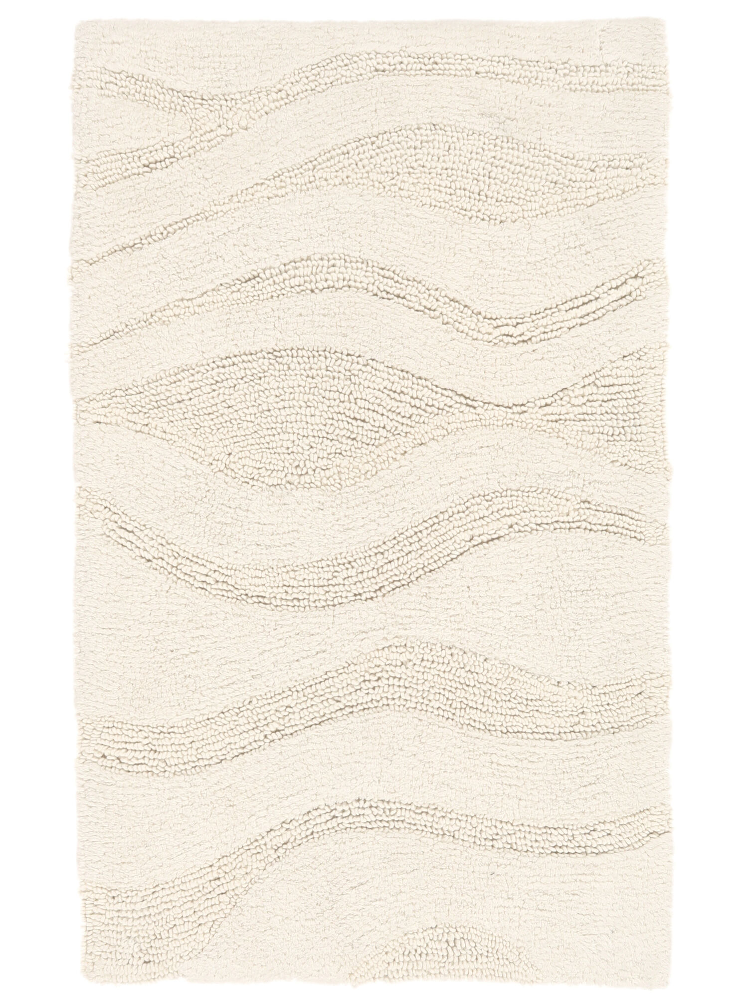 Breeze - Bianco 50 x 80 cm Tappeto Da Bagno - Rugvista
