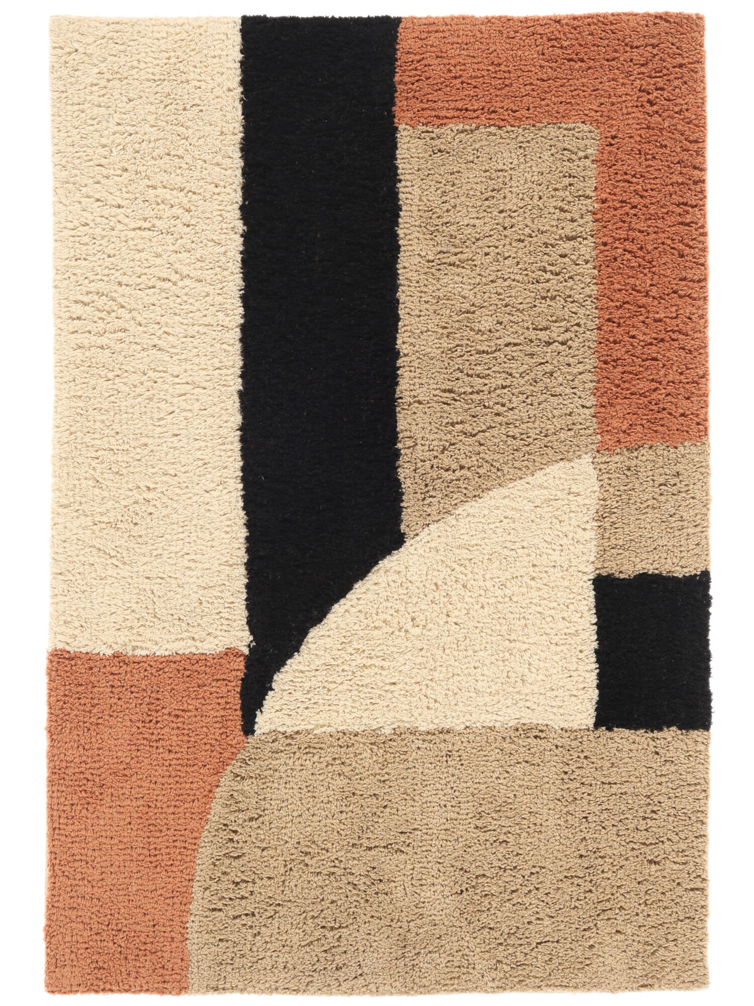 Cadiz Badrumsmatta - Beige / Terrakotta 60x90
