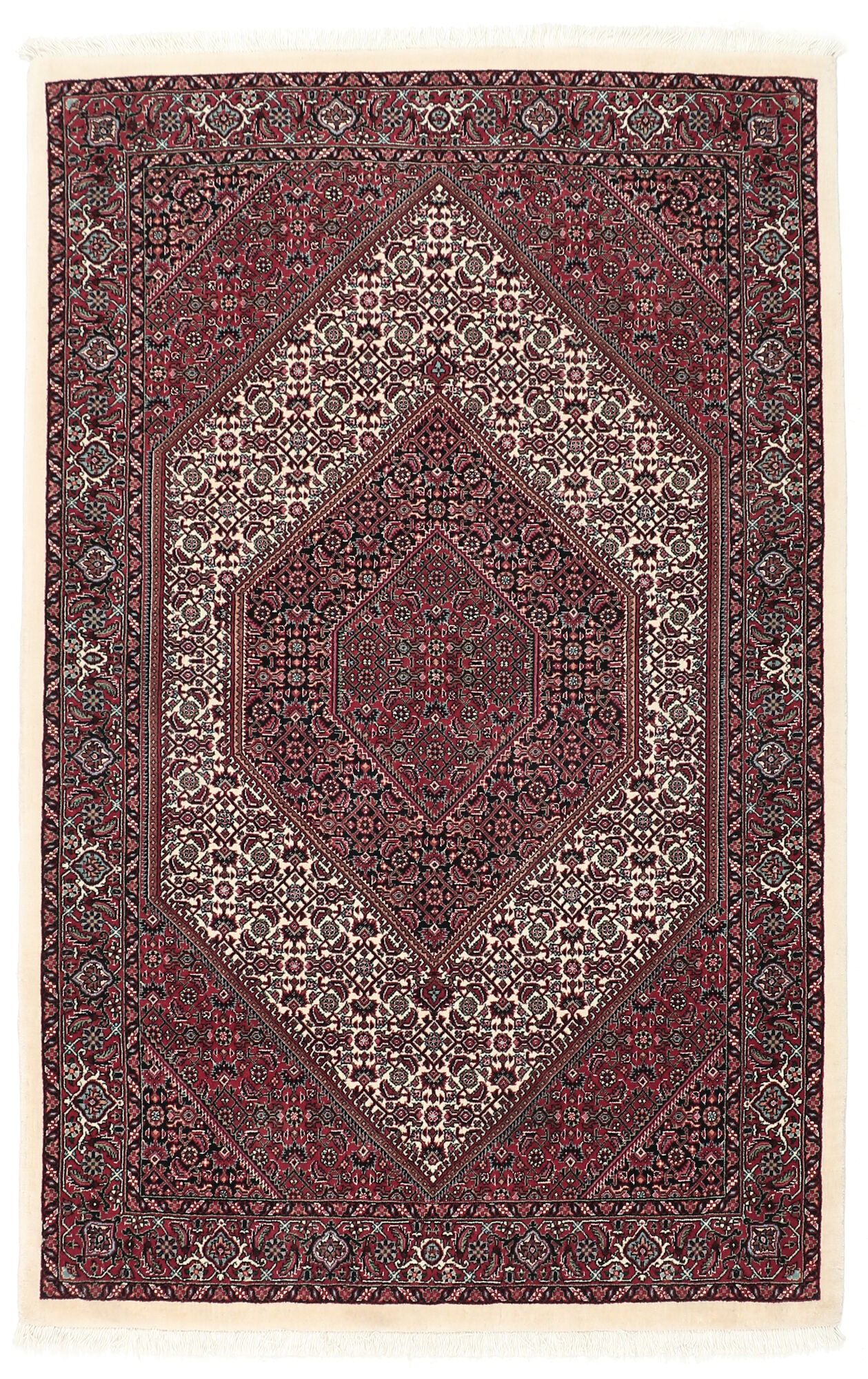 
    Bidjar with silk - Black - 110 x 170 cm
  