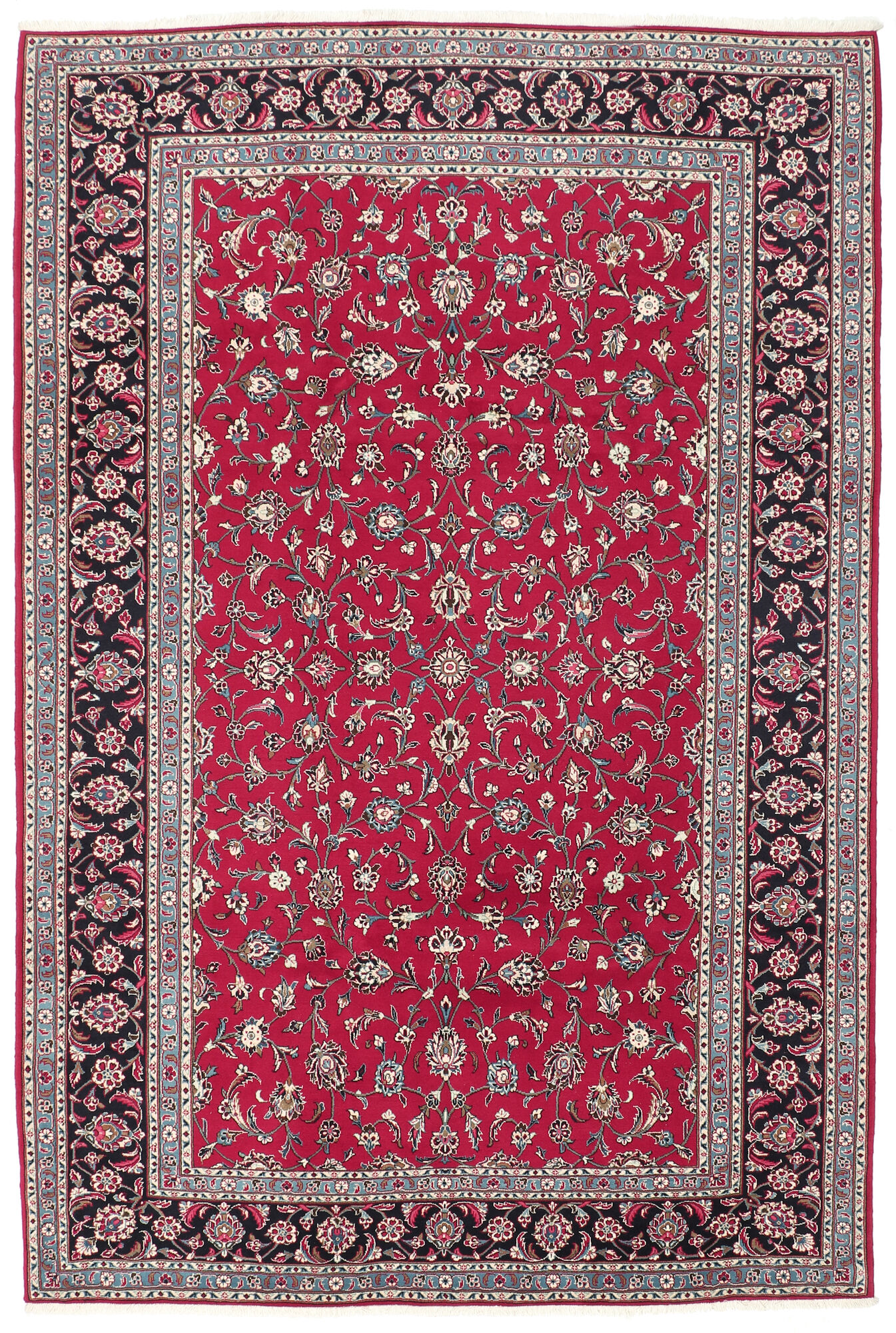 
    Keshan - Dark red - 200 x 298 cm
  