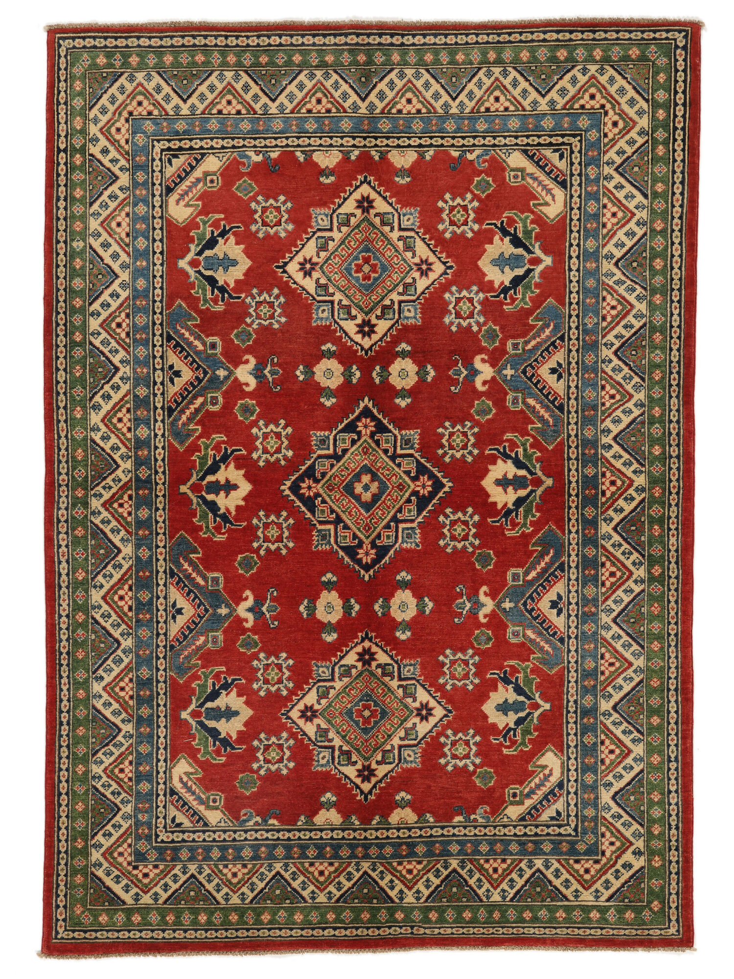 
    Kazak Fine - Dark red - 165 x 235 cm
  