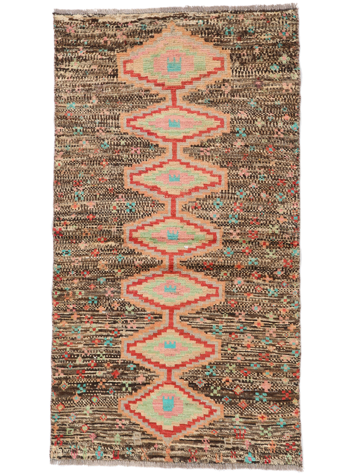 
    Moroccan Berber - Afghanistan - Brown - 78 x 145 cm
  