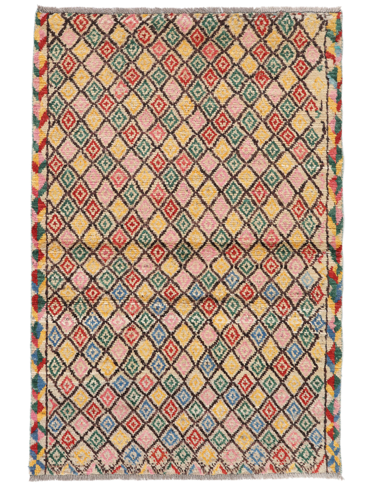 
    Moroccan Berber - Afghanistan - Brown - 92 x 138 cm
  