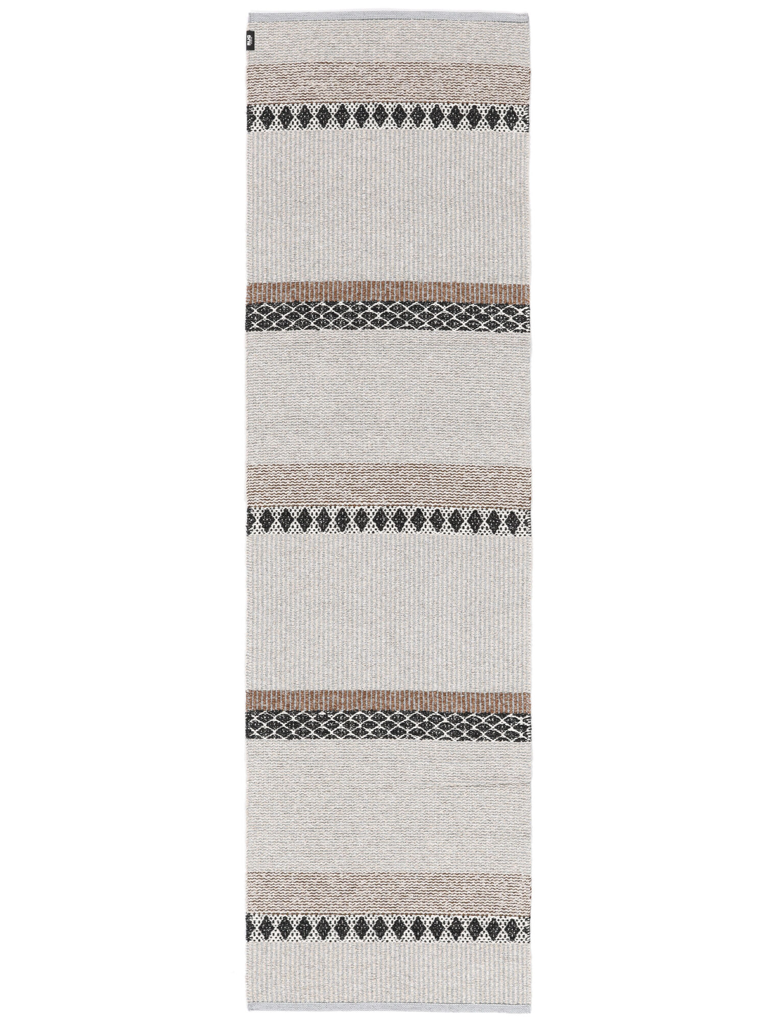 Matilda Matta - Grå / Beige 70x250