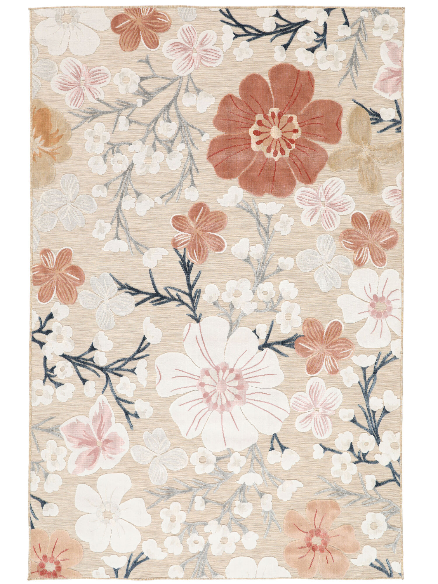 Cherri Matta - Beige / Rosa 140x200