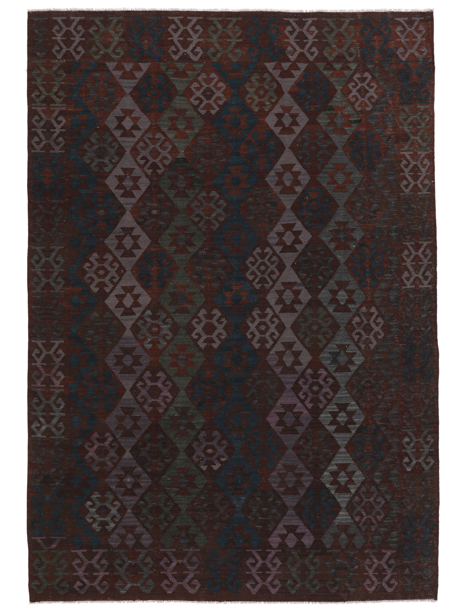 Kelim Afghan Old Stil Teppich 210×302