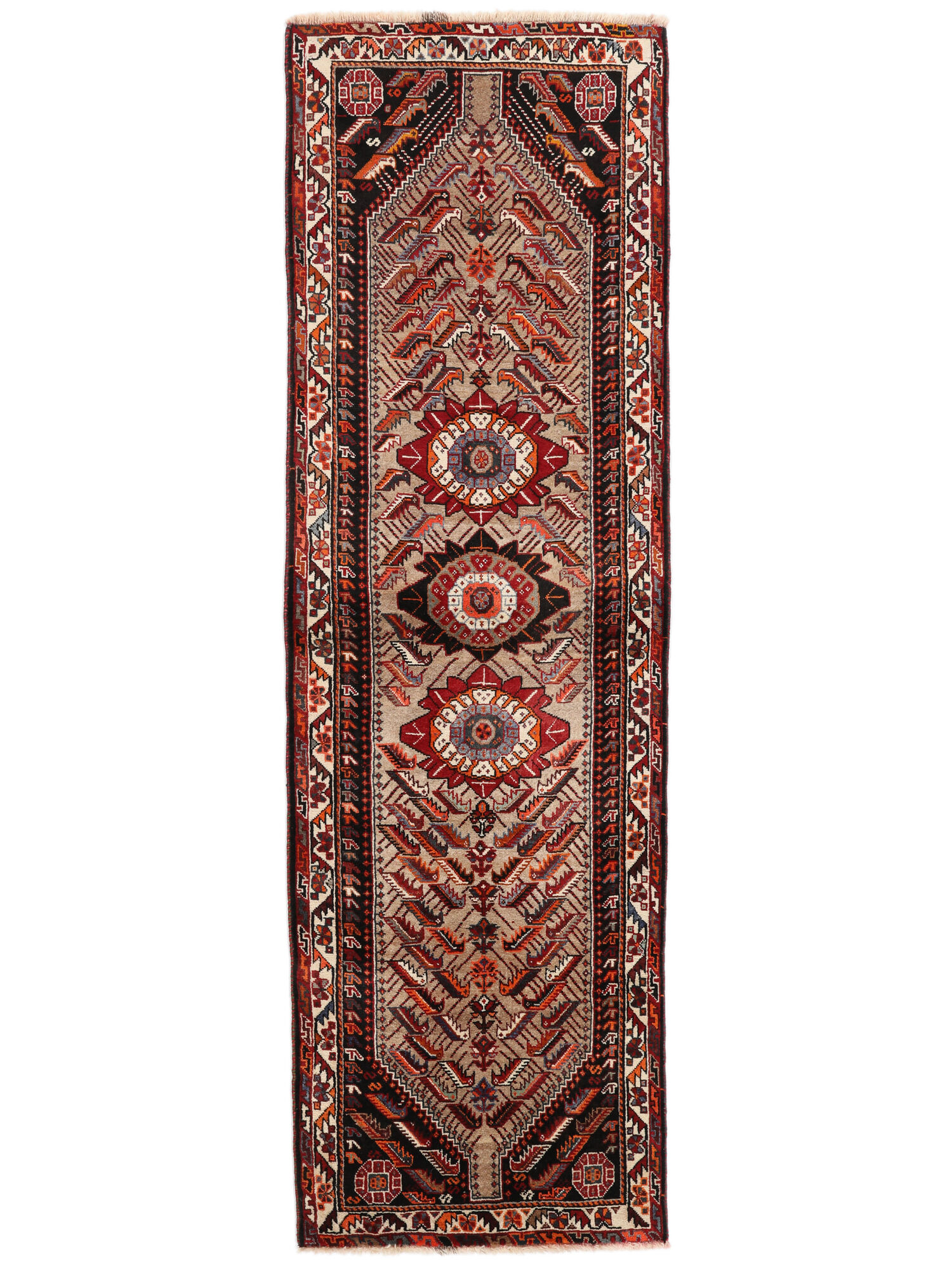
    Qashqai Fine - Dark red - 82 x 260 cm
  