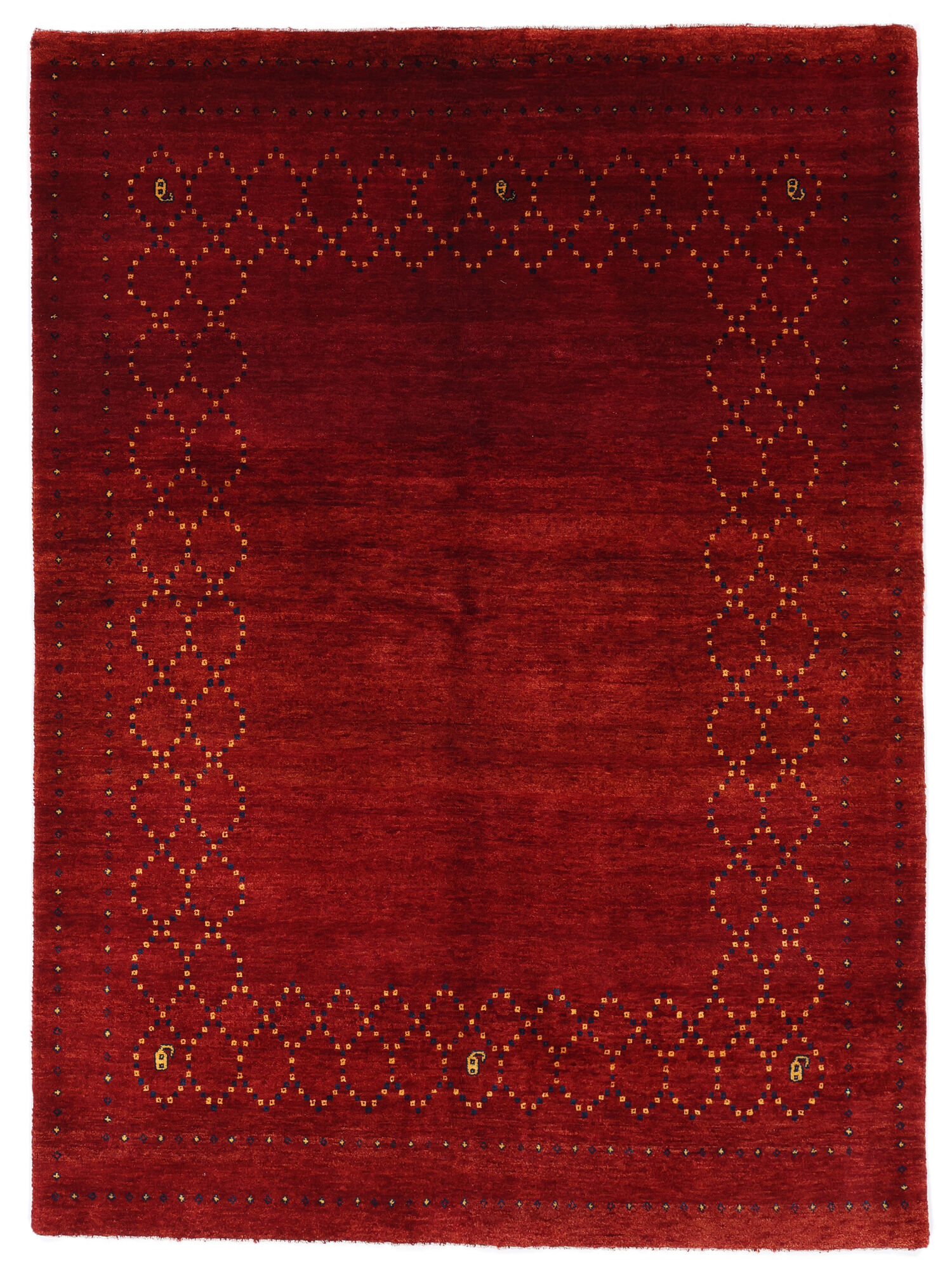
    Gabbeh Loribaft - Dark red - 131 x 184 cm
  