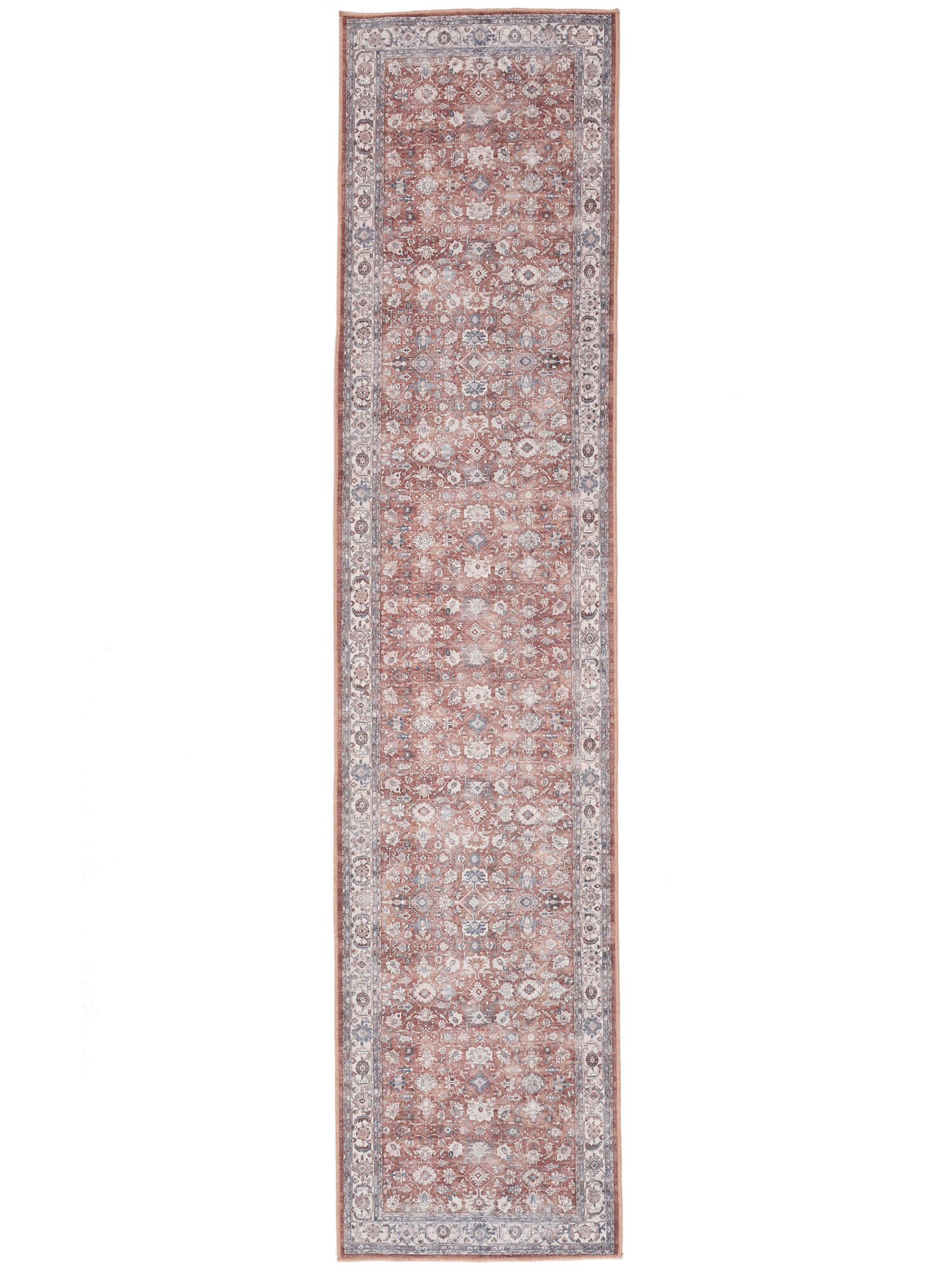 Galore Oriental Teppich – Terrakotta / Beige 80×350