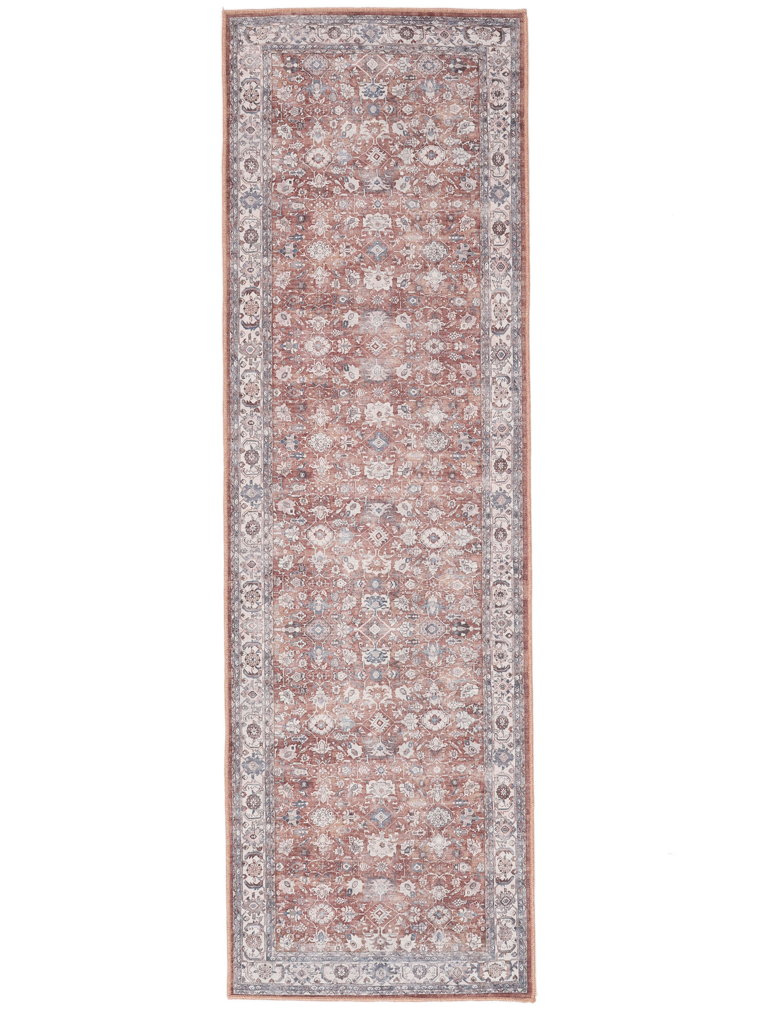 Galore Oriental Teppich – Terrakotta / Beige 80×250