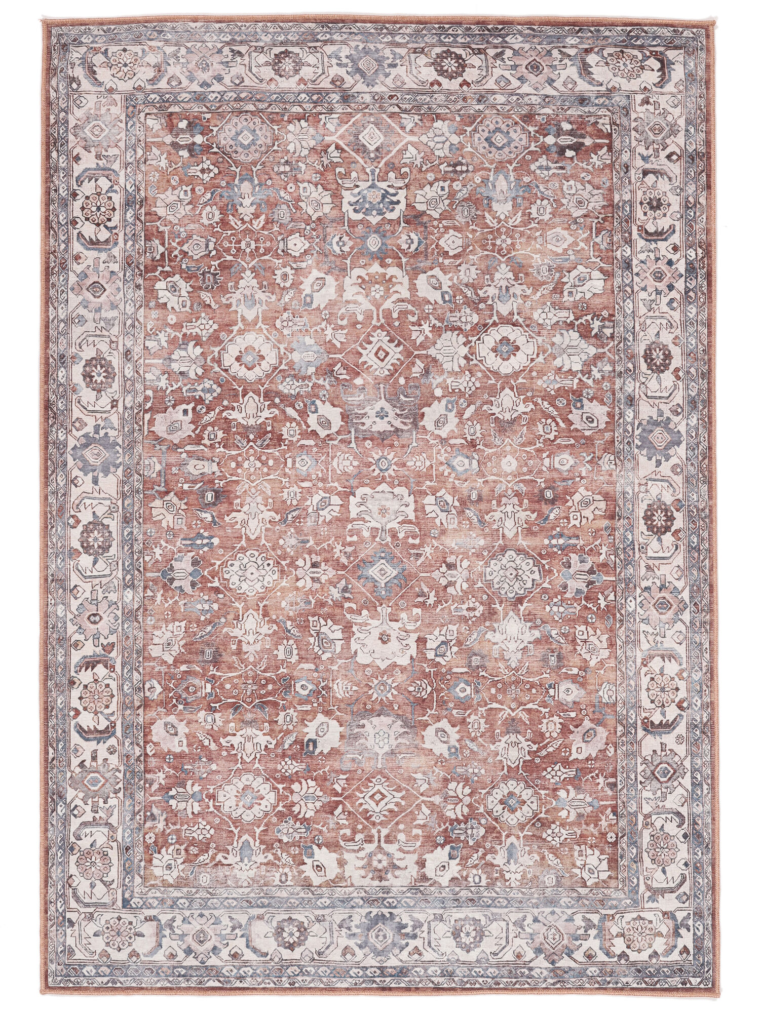 Galore Oriental Teppich – Terrakotta / Beige 120×180