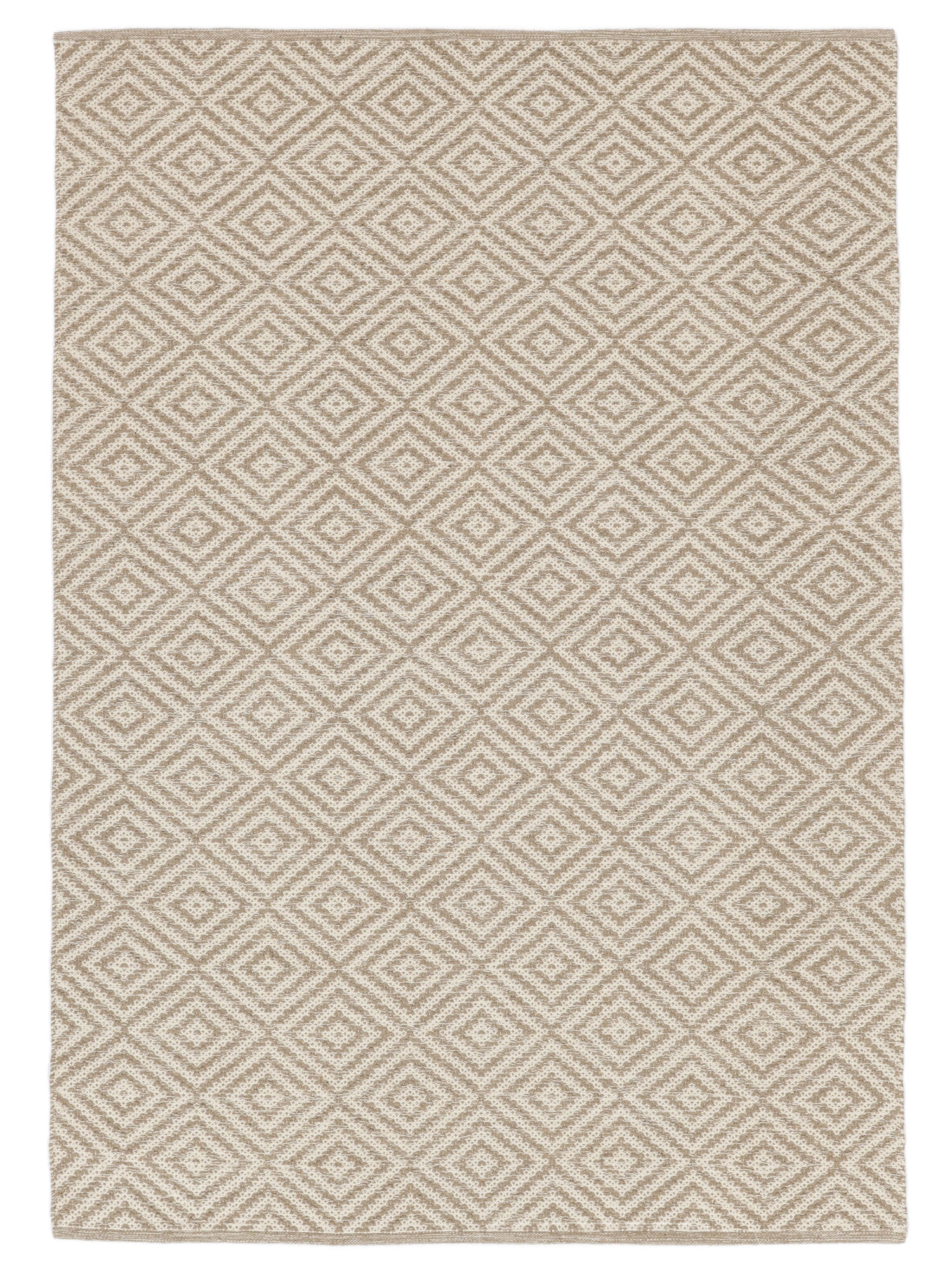 Solveig Matta - Beige / Vit 160x230