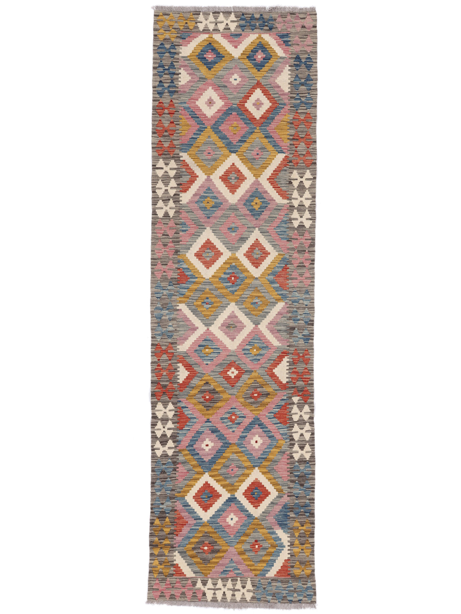 
    Kilim Afghan Old style - Brown - 81 x 291 cm
  
