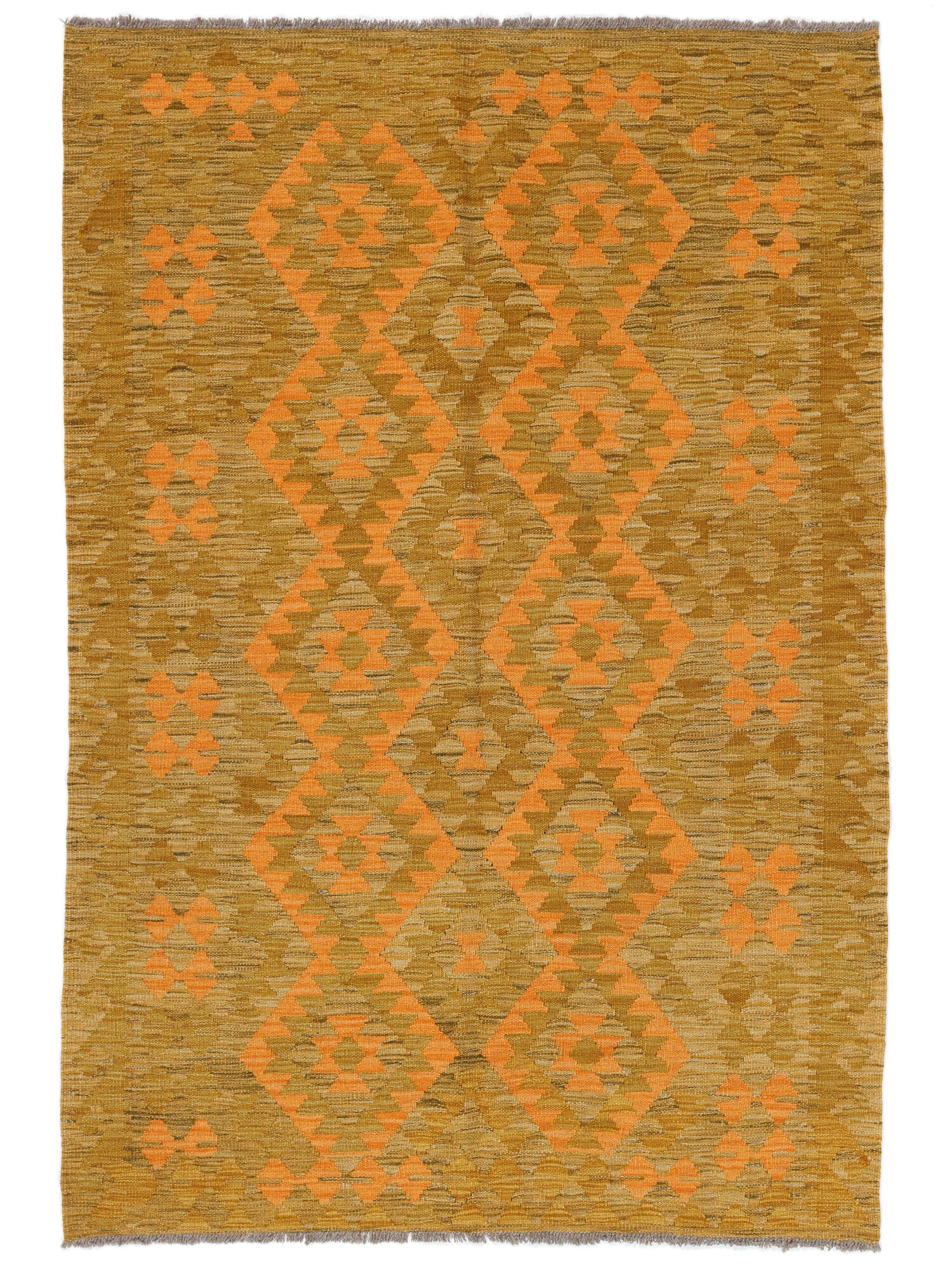 
    Kilim Afghan Old style - Brown - 130 x 190 cm
  
