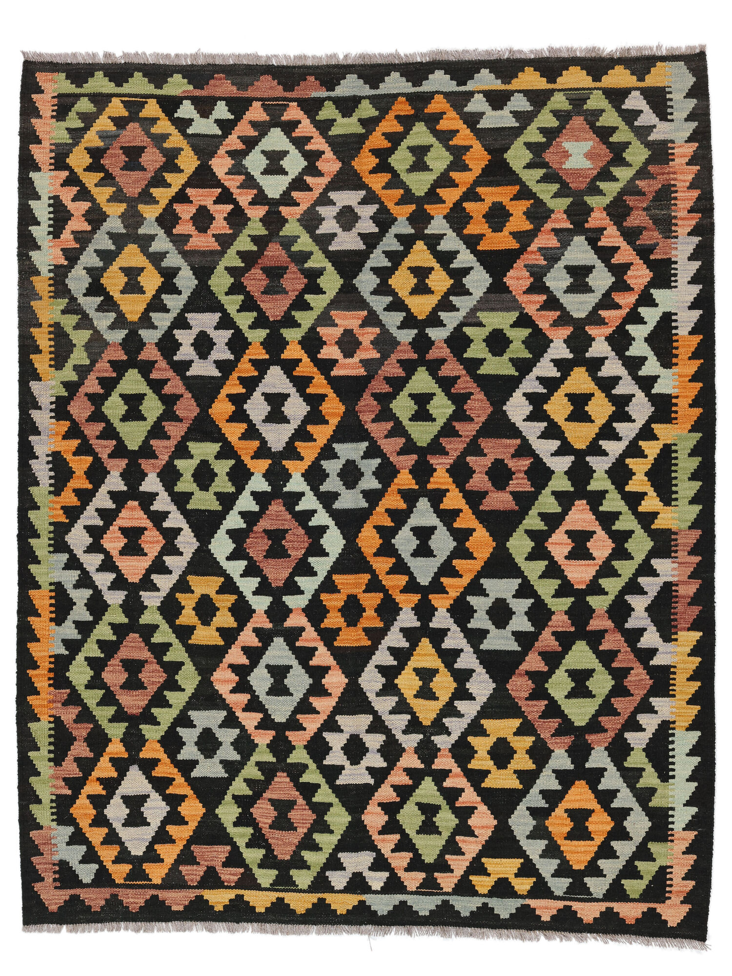 Kelim Afghan Old Stil Teppich 167×207