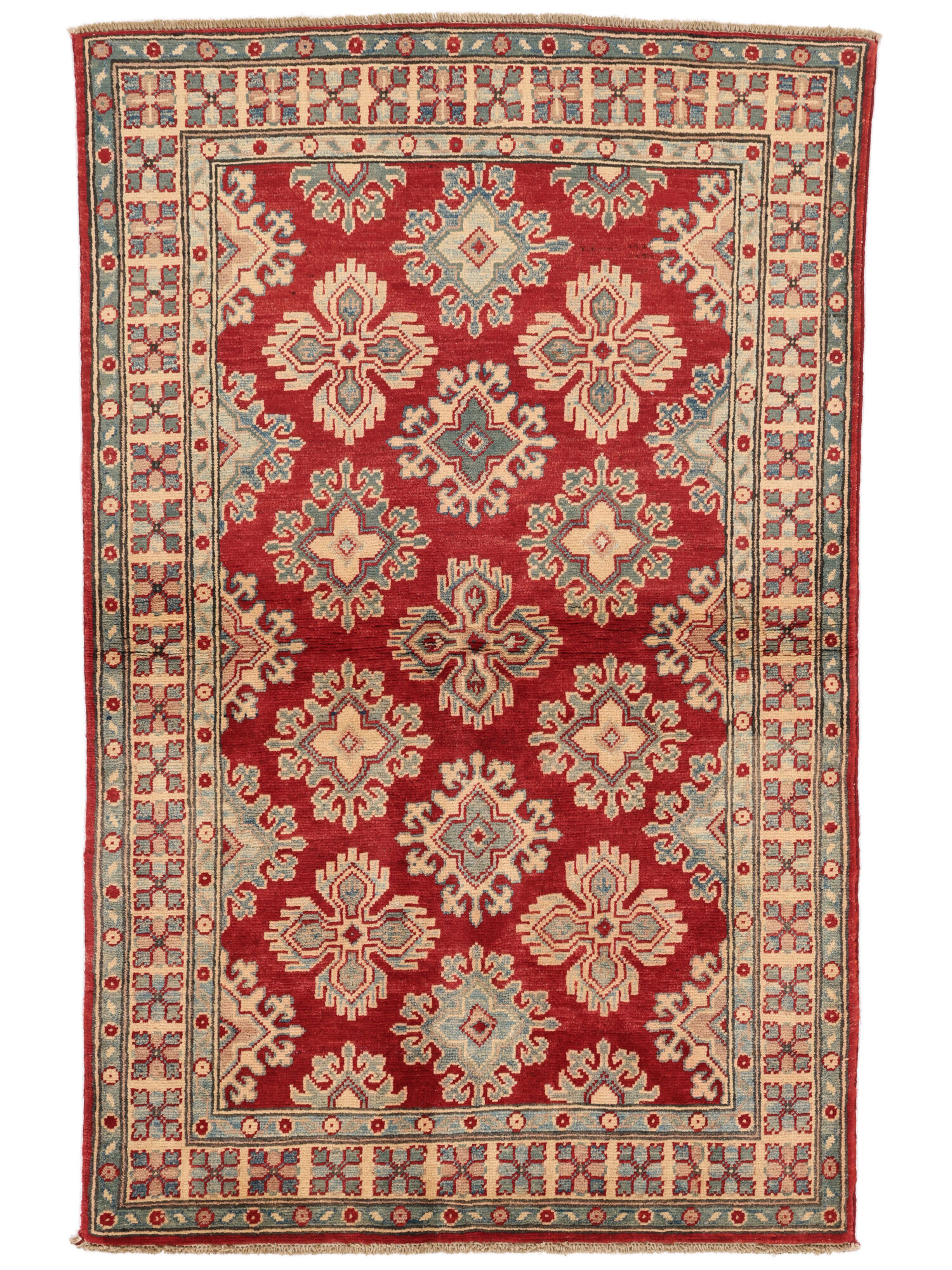 
    Kazak Fine - Dark red - 97 x 153 cm
  